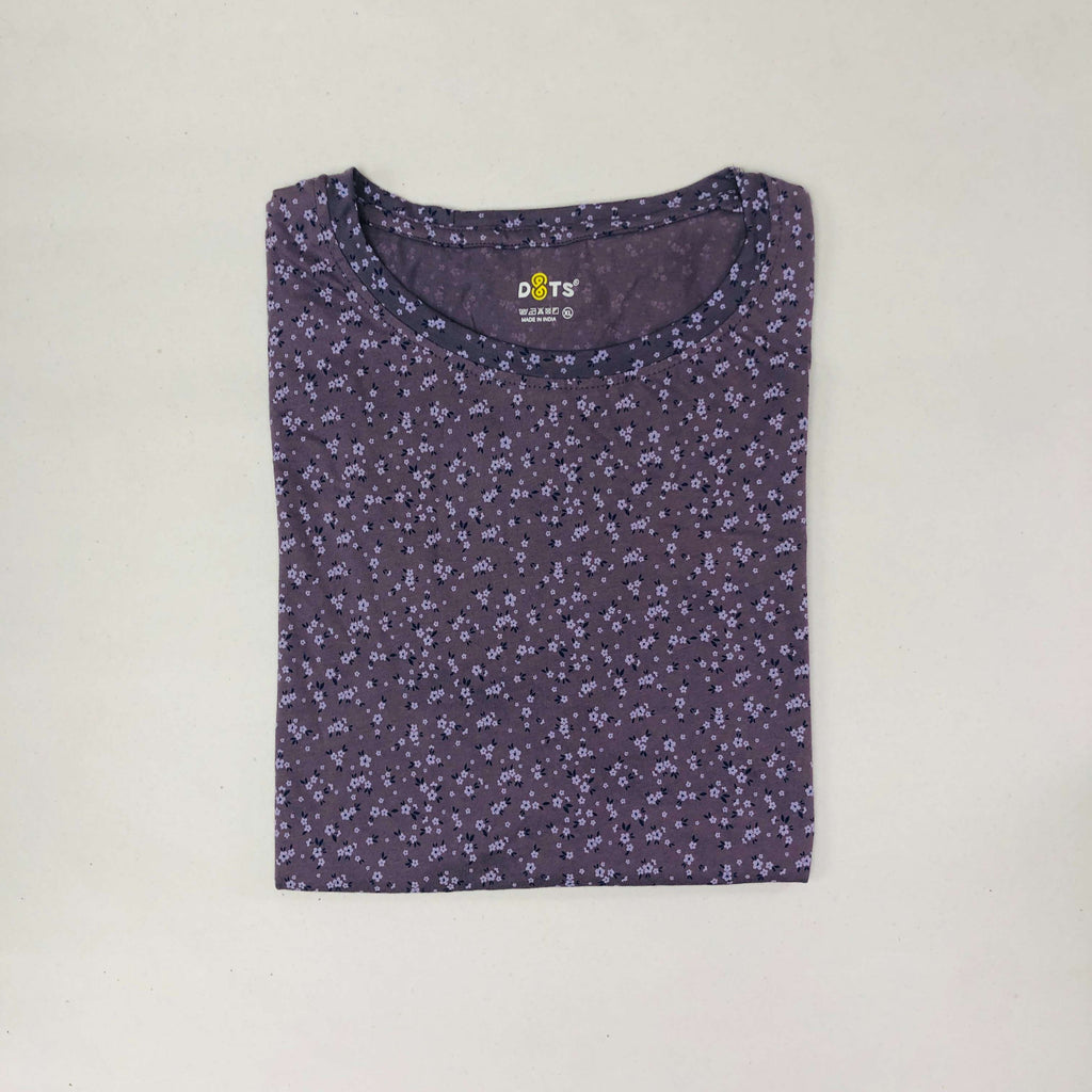 Dots Ladies Printed T-Shirt