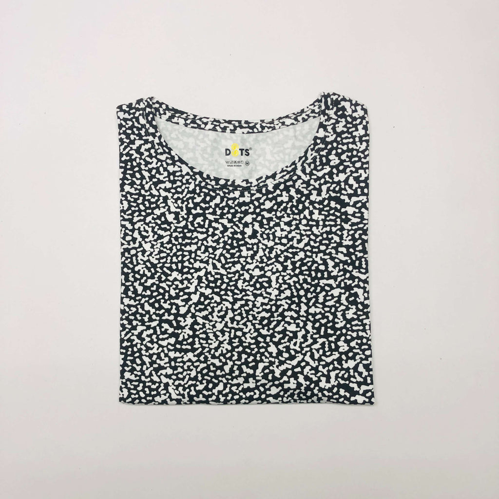 Dots Ladies Printed T-Shirt