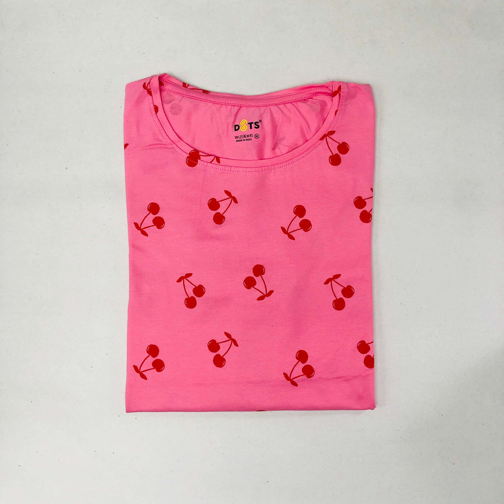 Dots Ladies Printed T-Shirt
