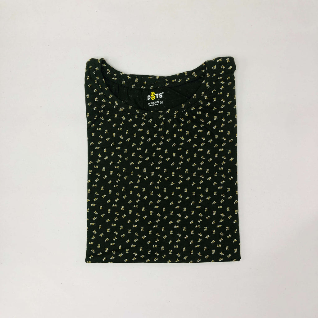 Dots Ladies Printed T-Shirt