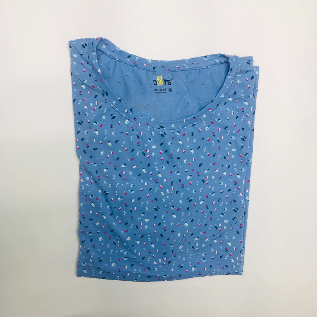 Dots Ladies Printed T-Shirt