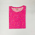 Dots Ladies Printed T-Shirt