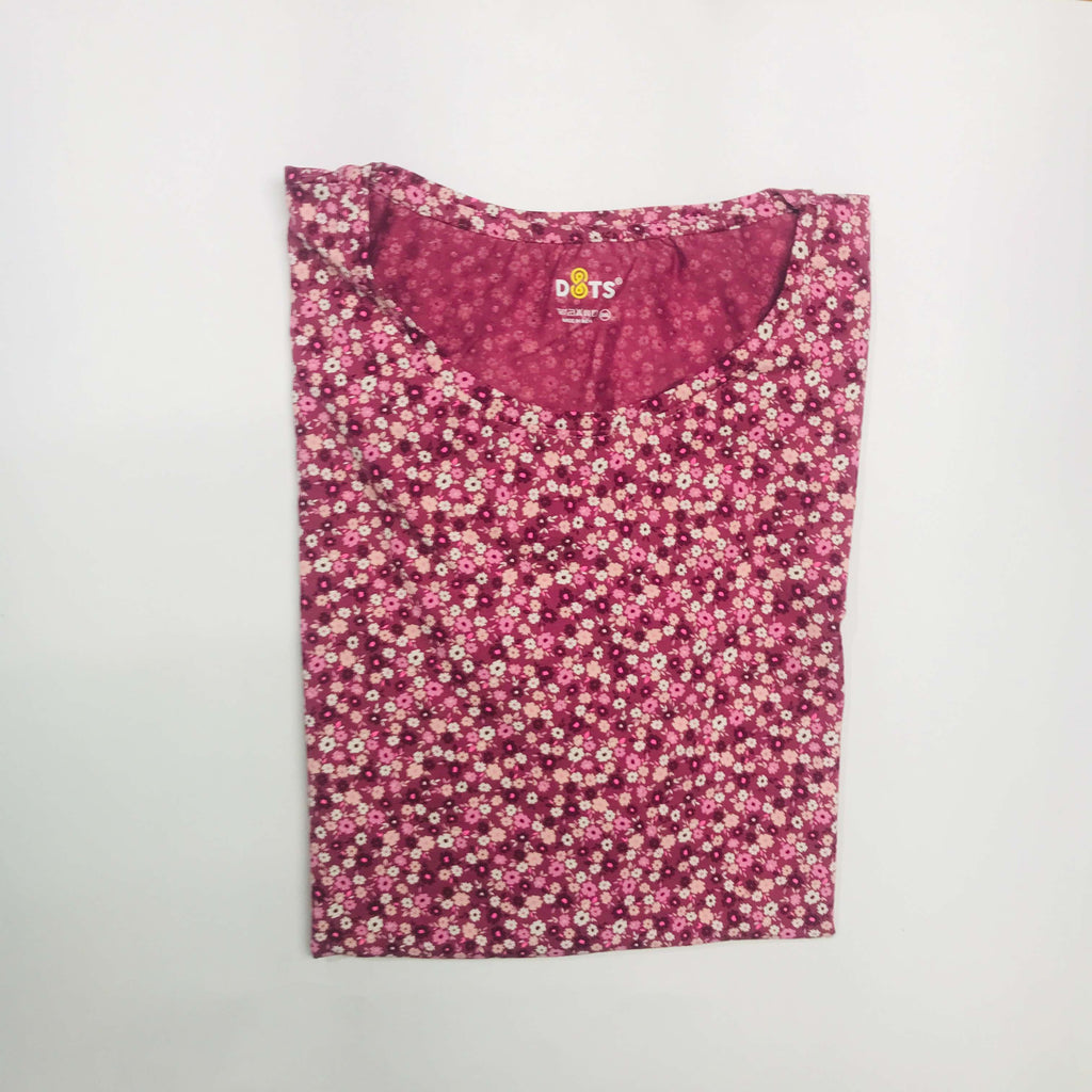 Dots Ladies Printed T-Shirt