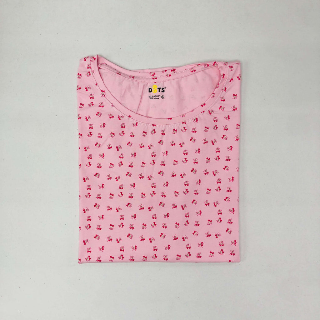 Dots Ladies Printed T-Shirt