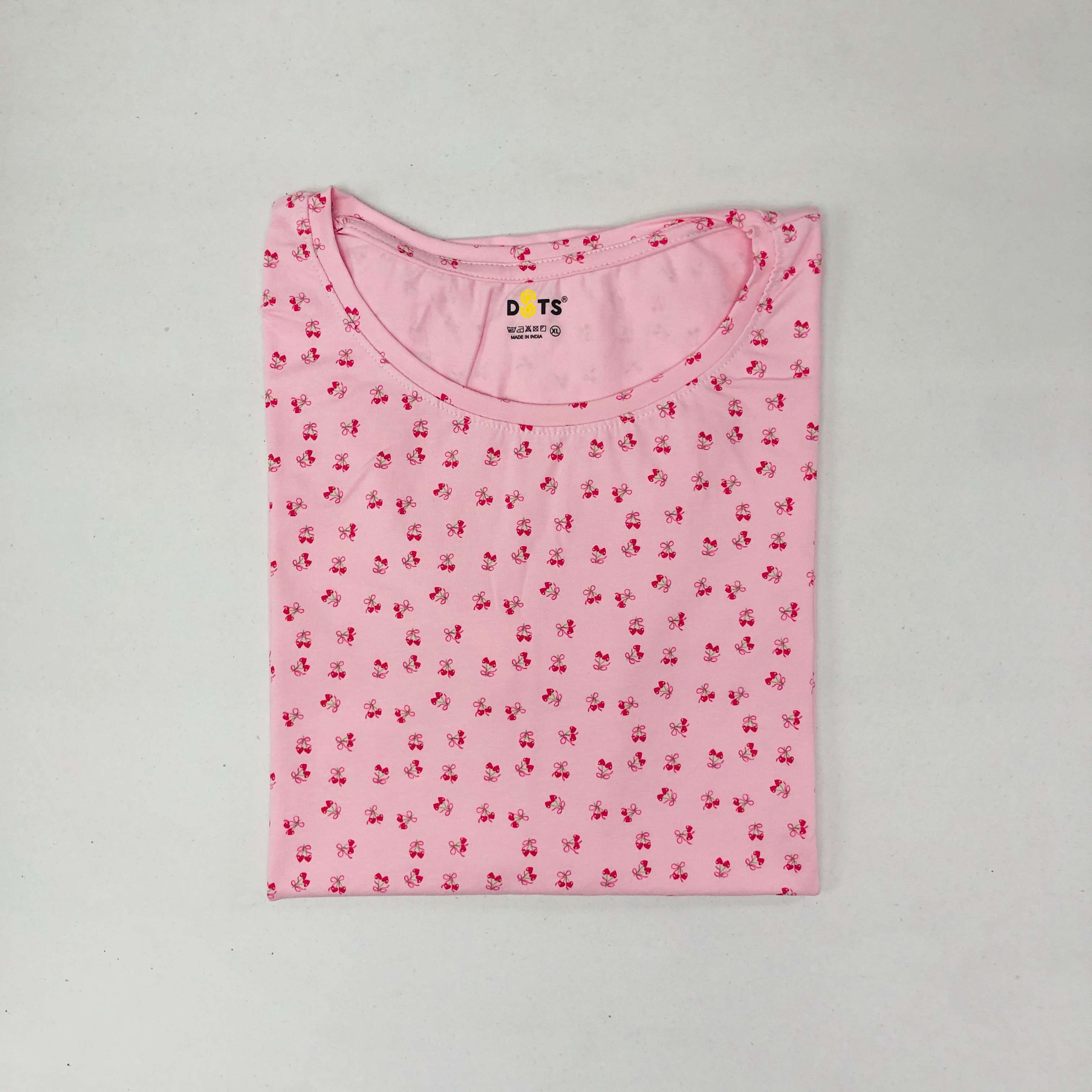 Dots Ladies Printed T-Shirt
