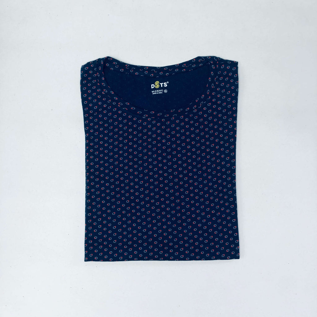 Dots Ladies Printed T-Shirt
