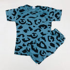 Kids Printed Shorts Set