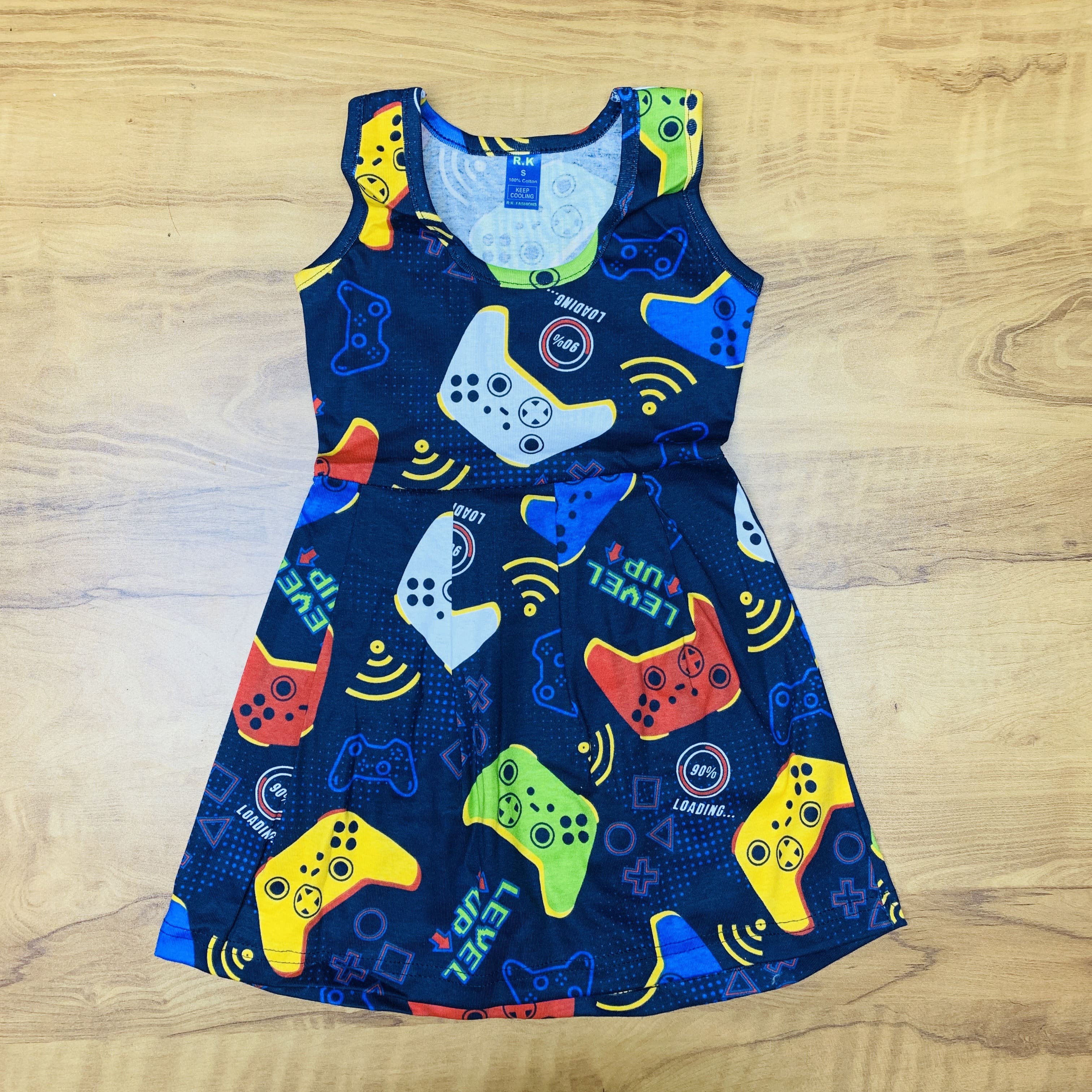 Printed Frock Pack Of 2