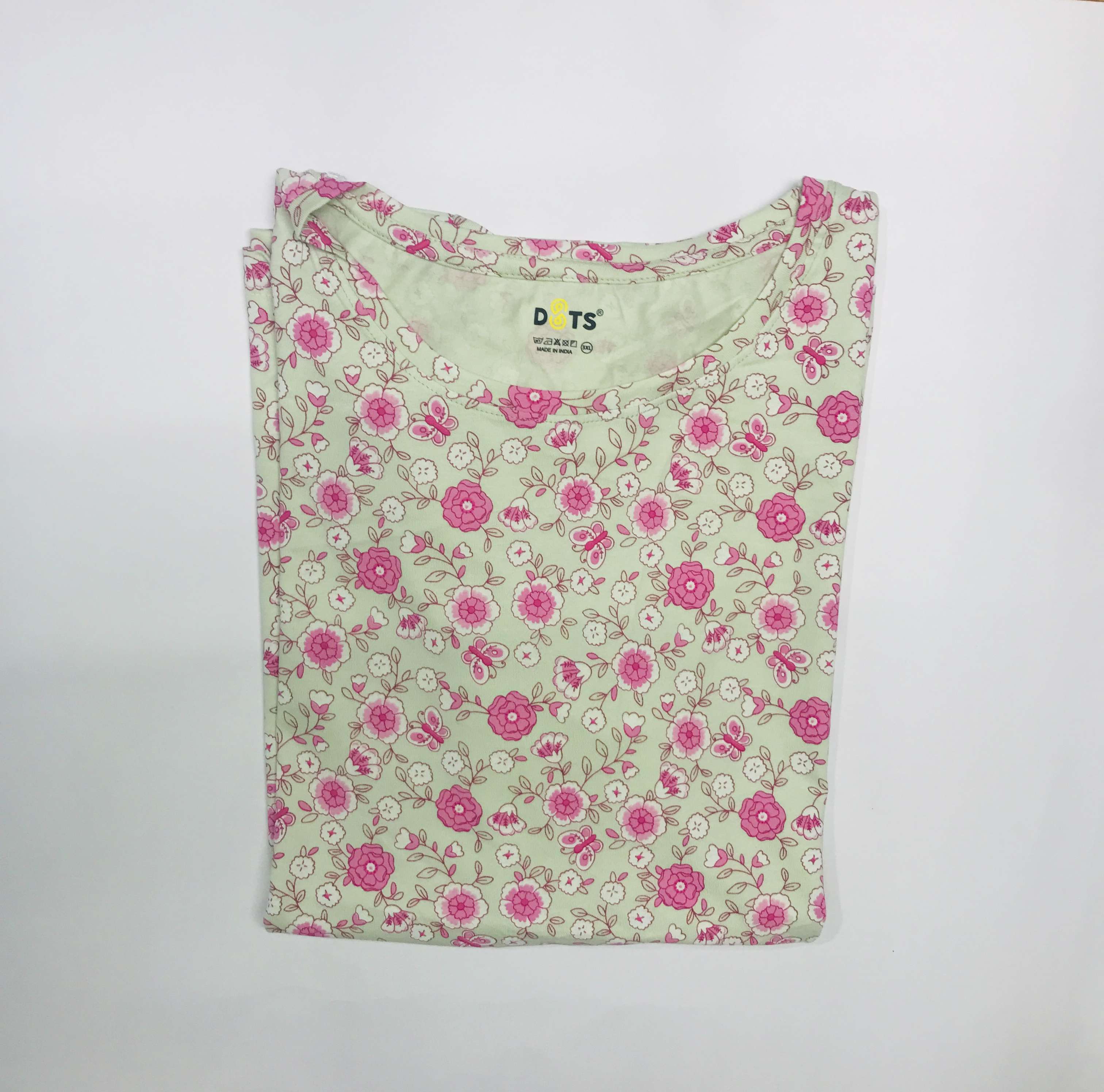 Dots Ladies Printed T-Shirt