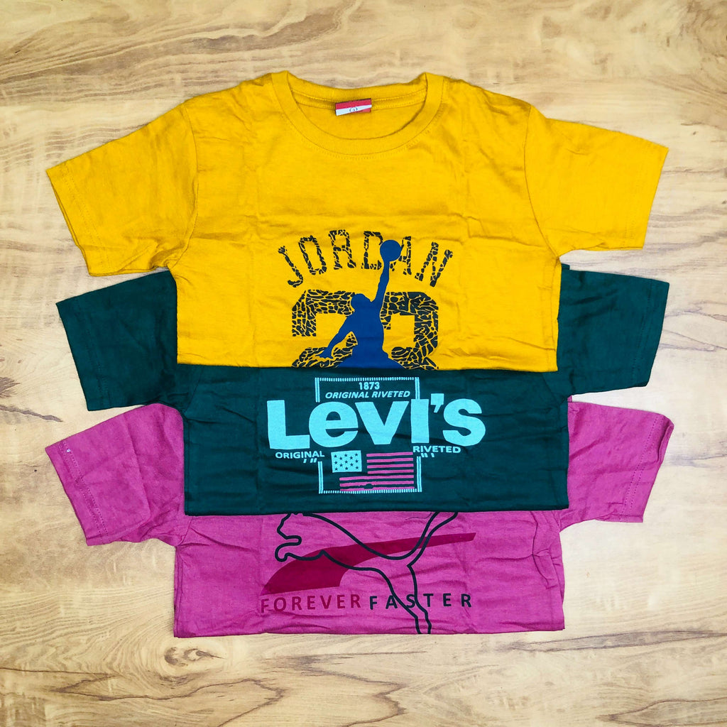 Leo Kids T-Shirt Combo Pack Of 3