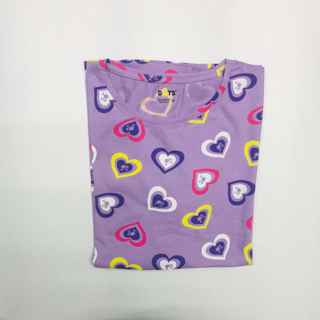 Dots Ladies Printed T-Shirt