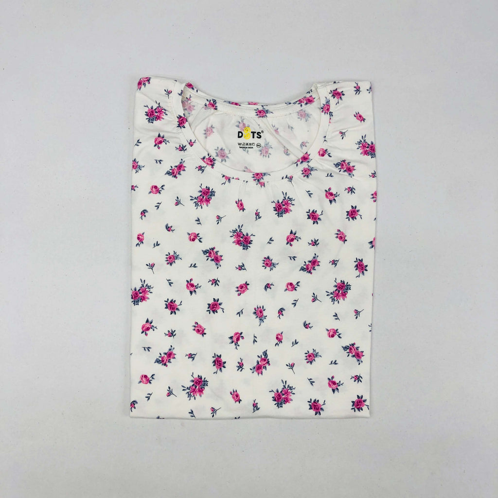 Dots Ladies Printed T-Shirt