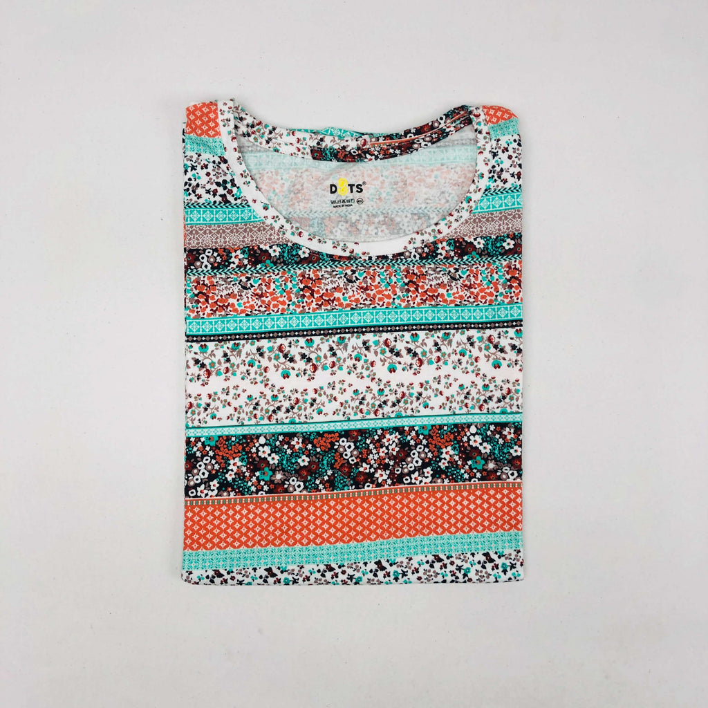 Dots Ladies Printed T-Shirt