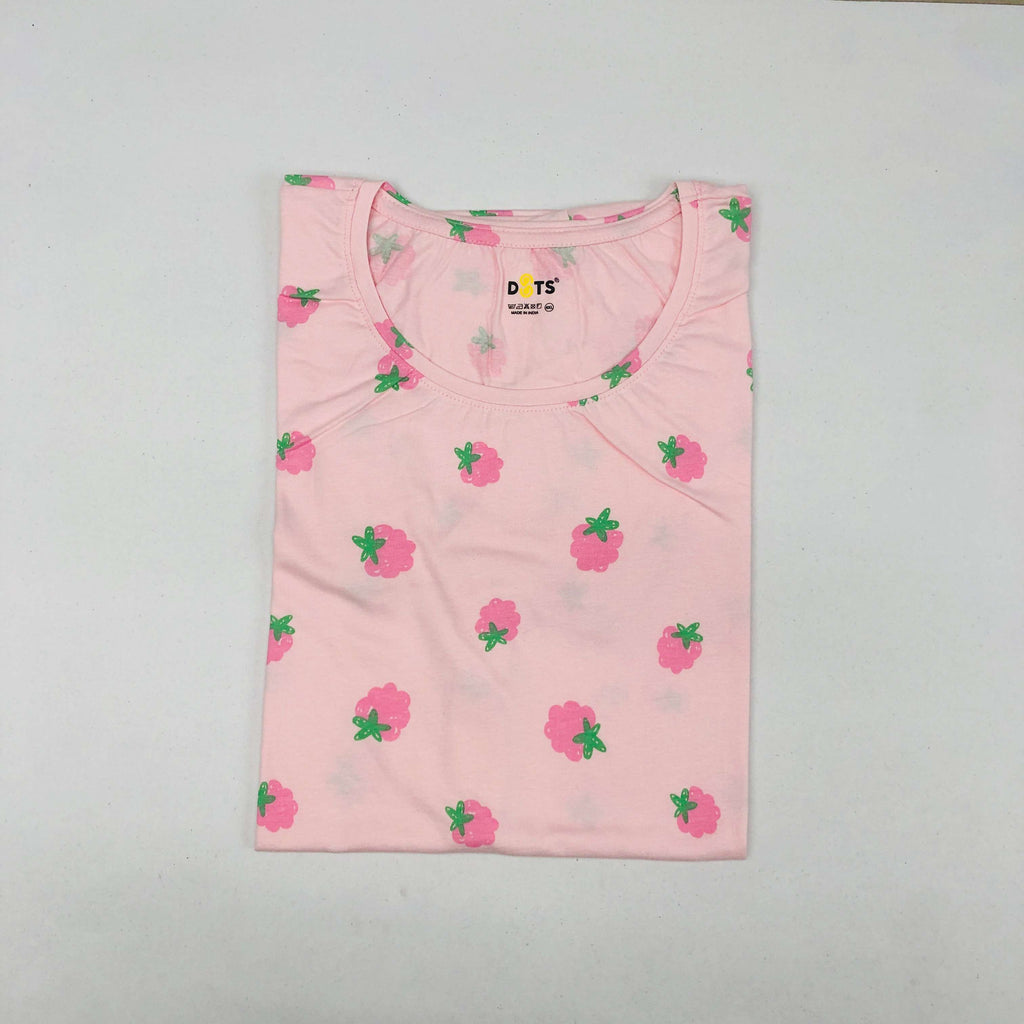 Dots Ladies Printed T-Shirt