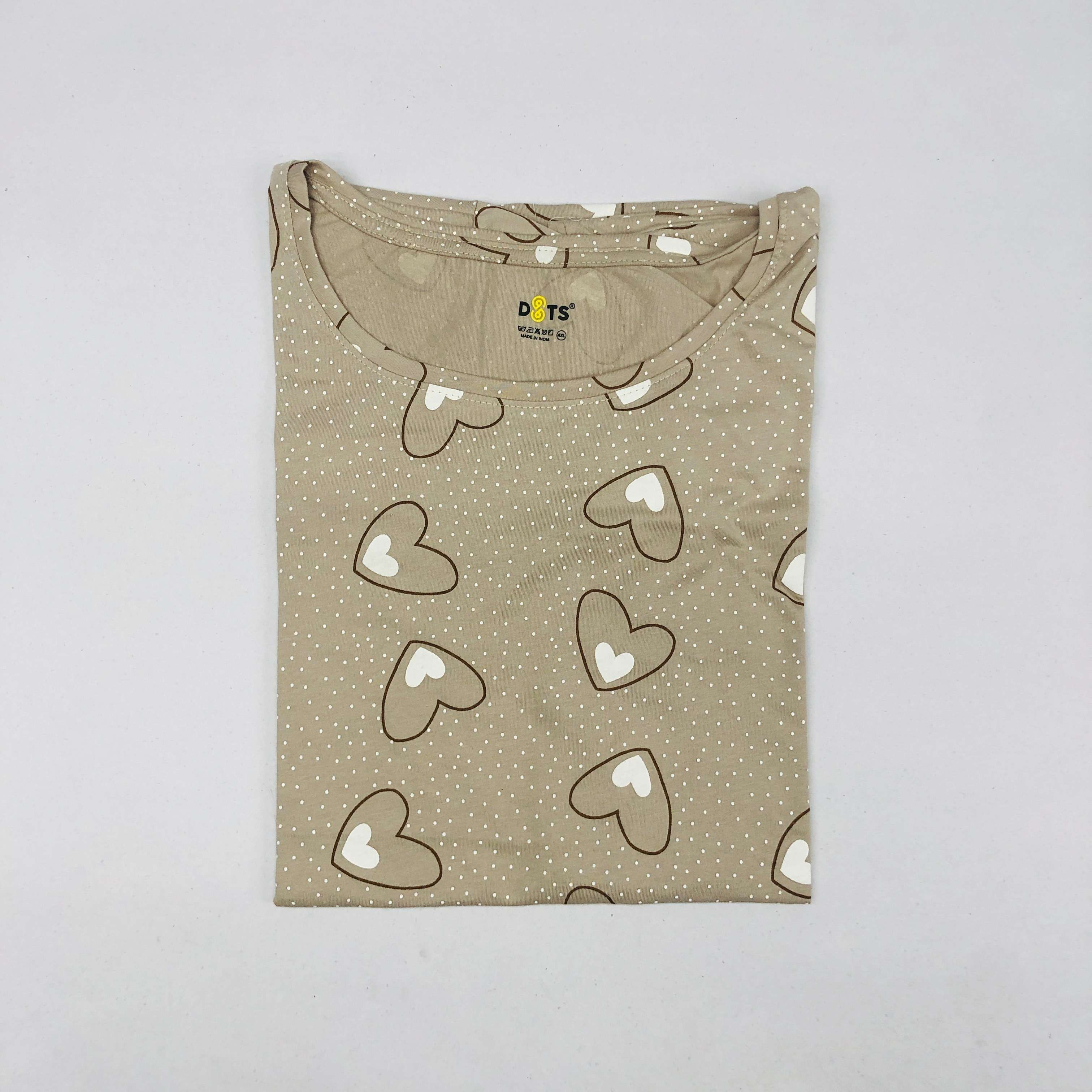 Dots Ladies Printed T-Shirt
