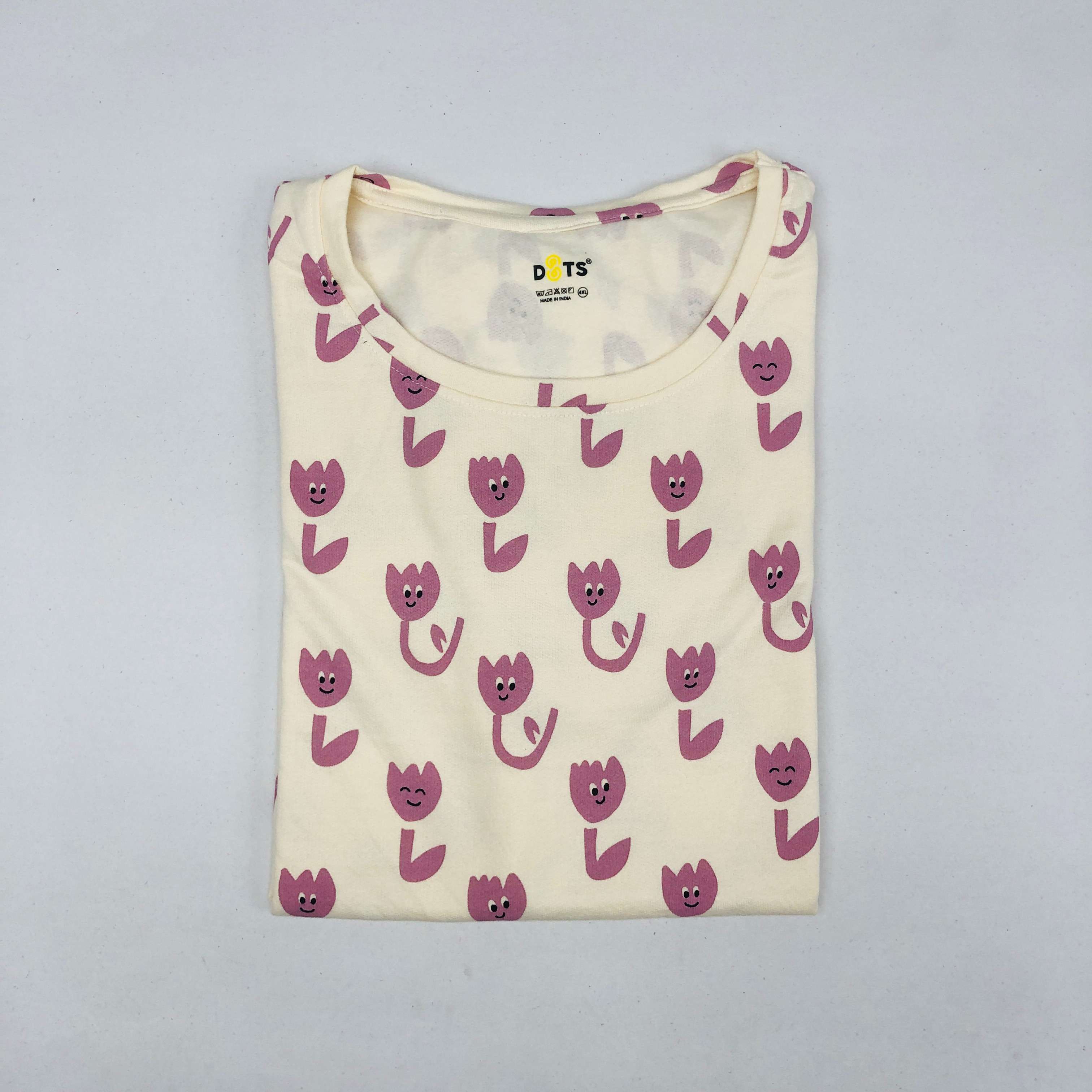 Dots Ladies Printed T-Shirt