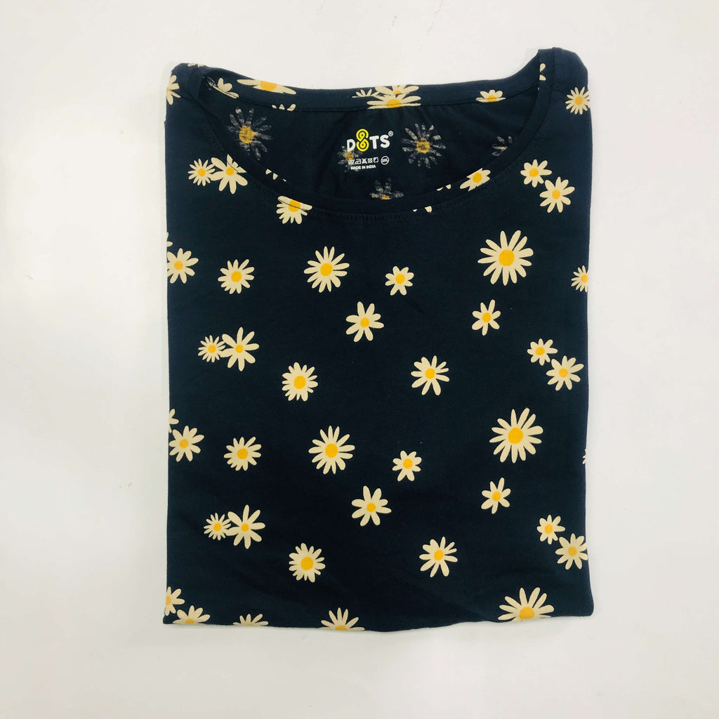 Dots Ladies Printed T-Shirt