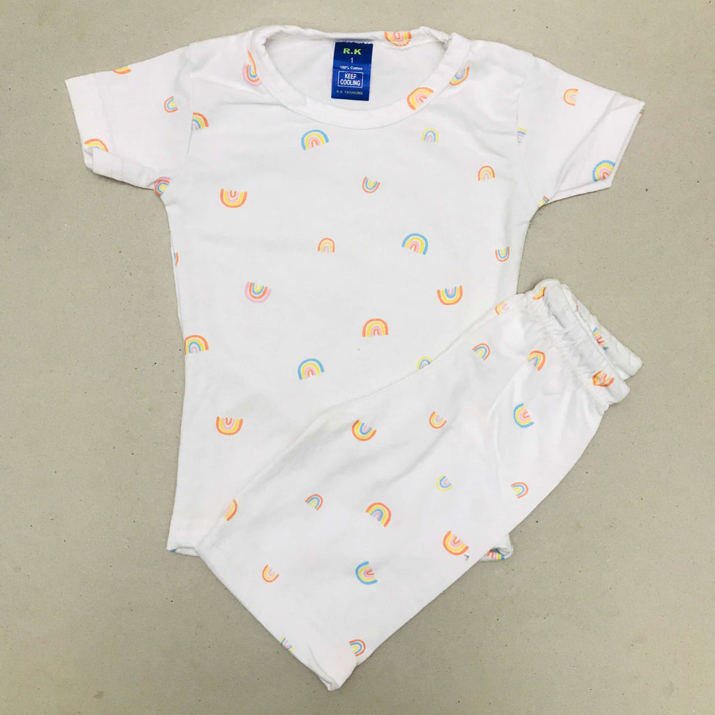 Kids Printed Shorts Set