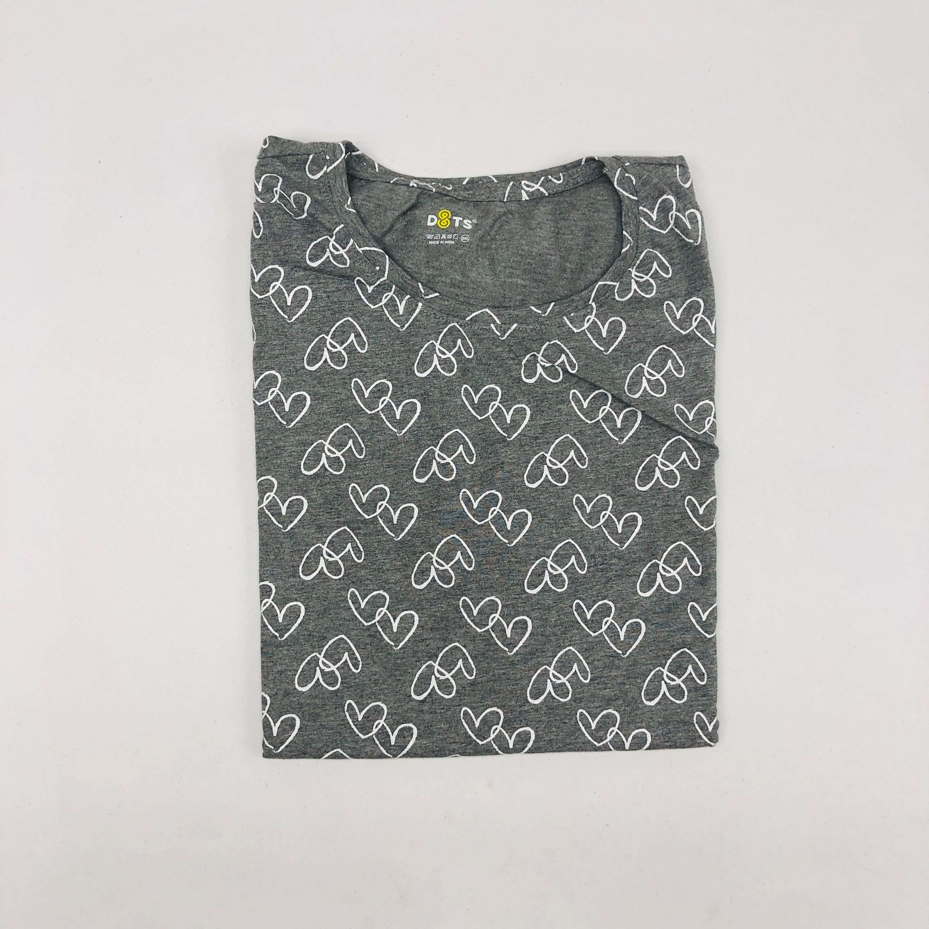 Dots Ladies Printed T-Shirt