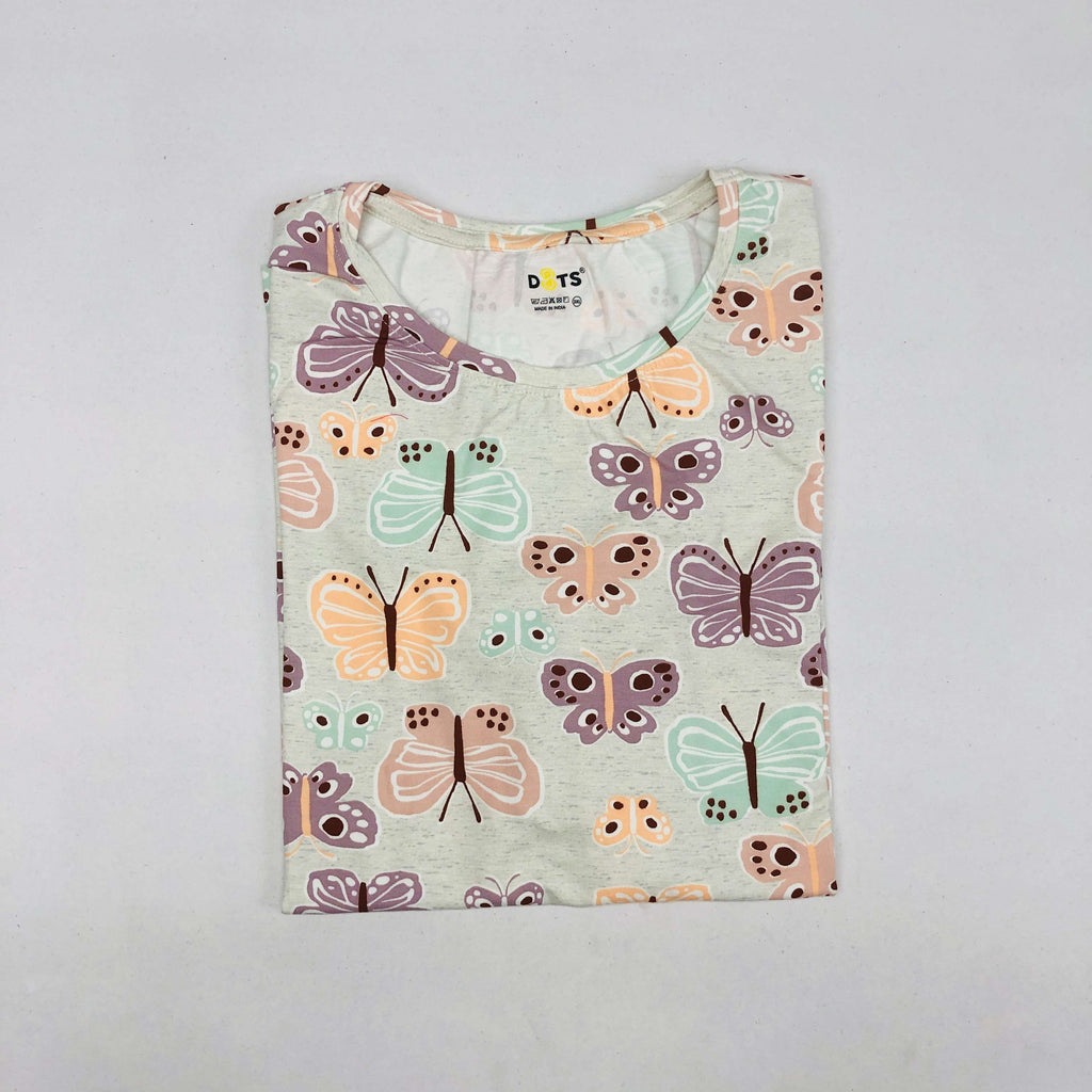 Dots Ladies Printed T-Shirt