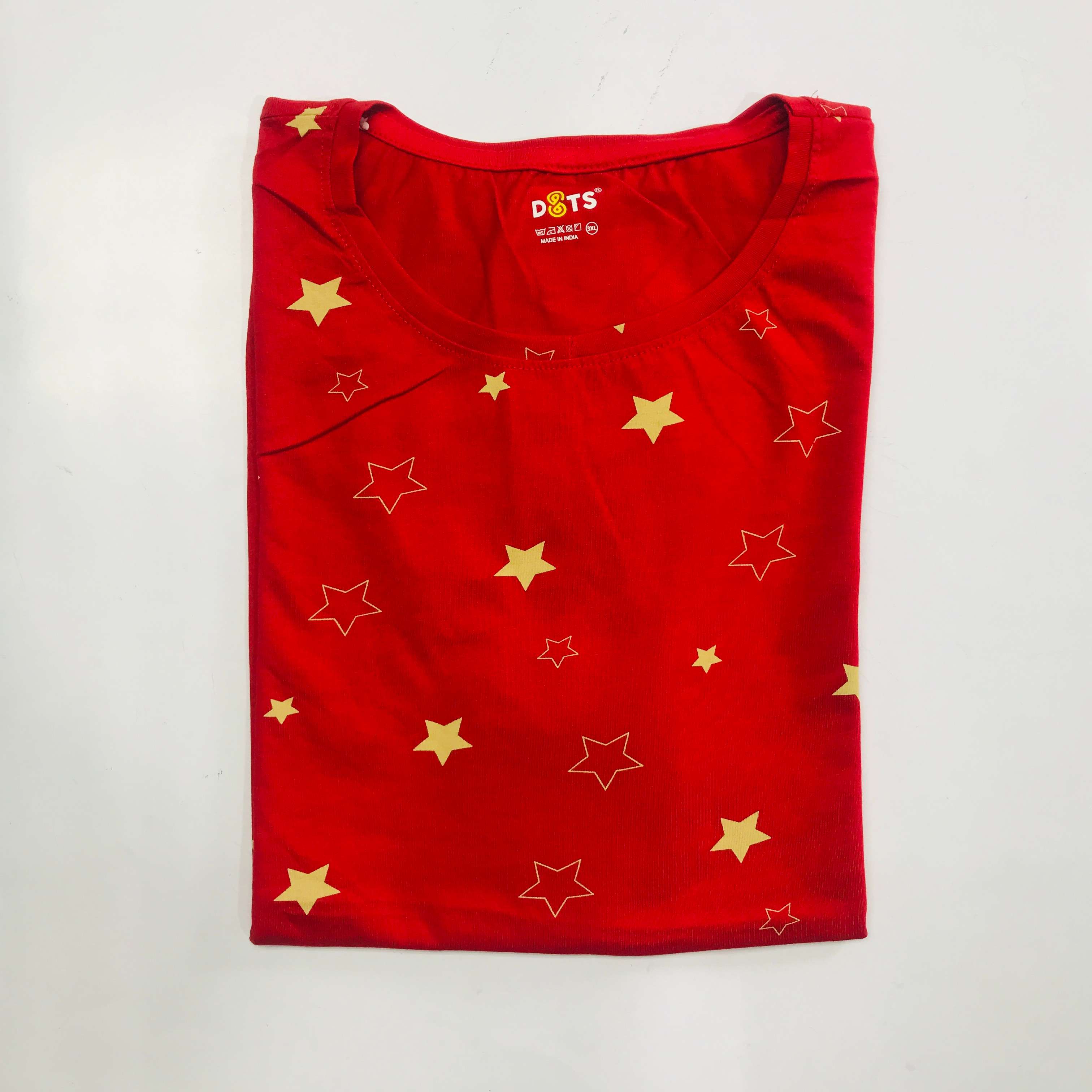 Dots Ladies Printed T-Shirt