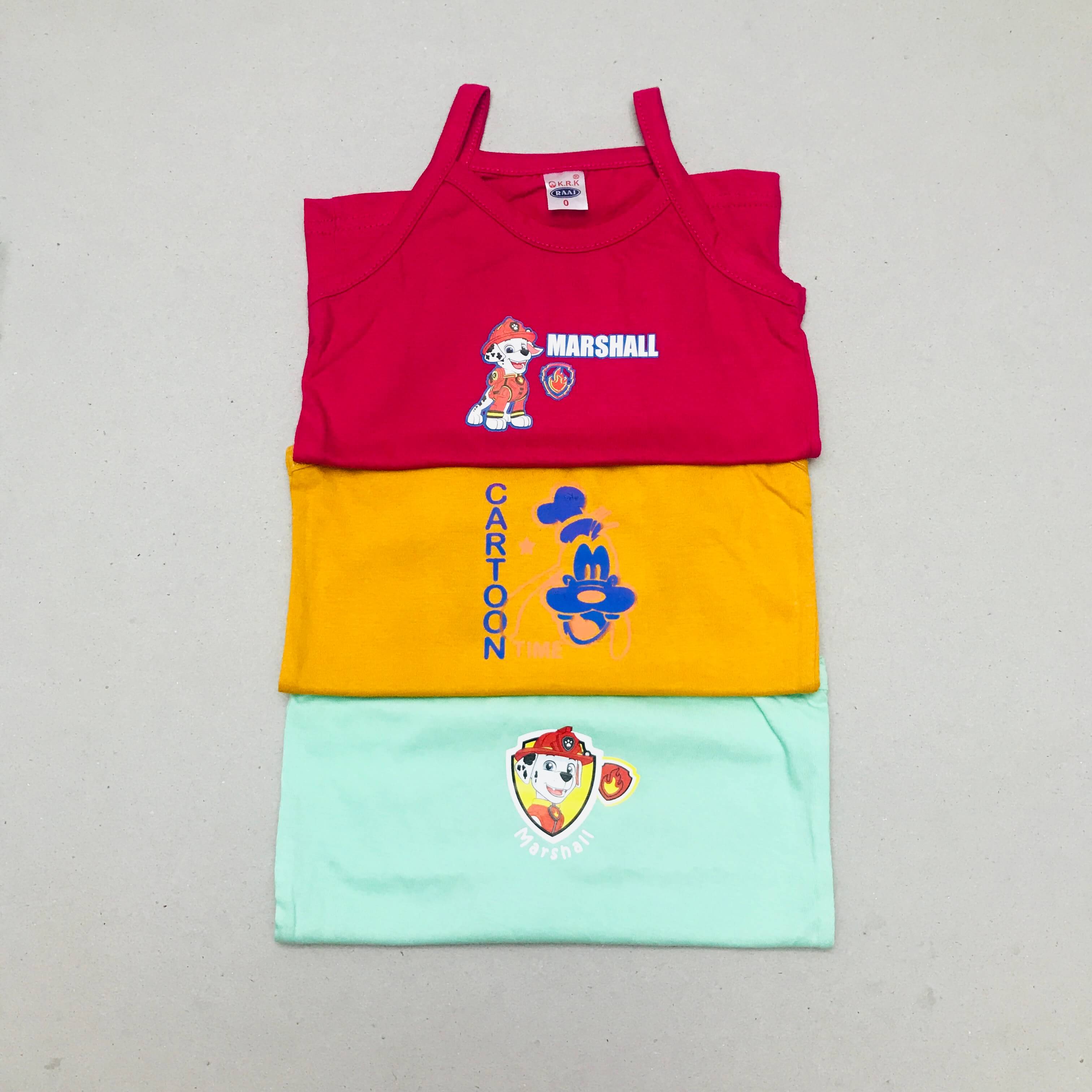 New Born Tank Top (Pack Of 3)