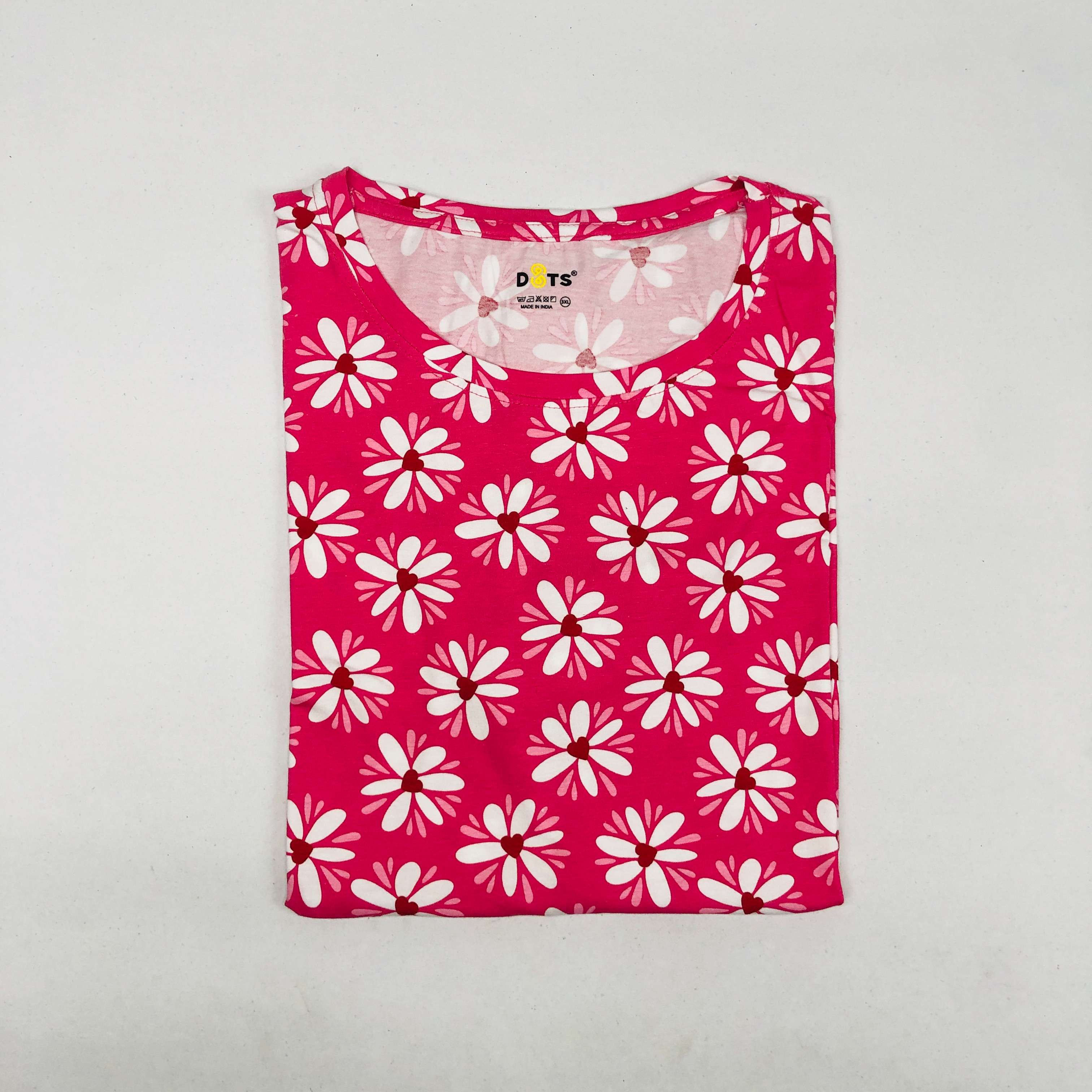 Dots Ladies Printed T-Shirt