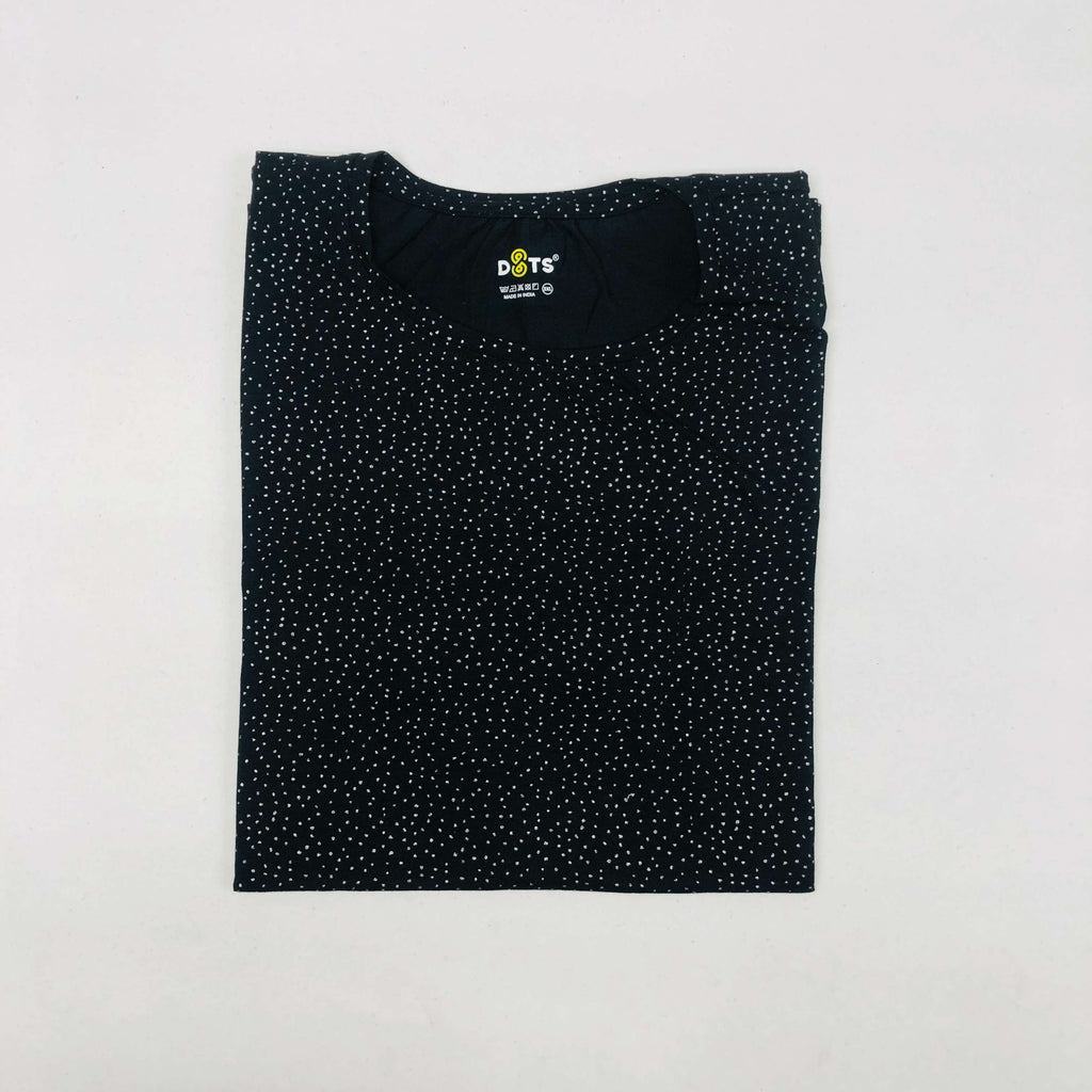 Dots Ladies Printed T-Shirt