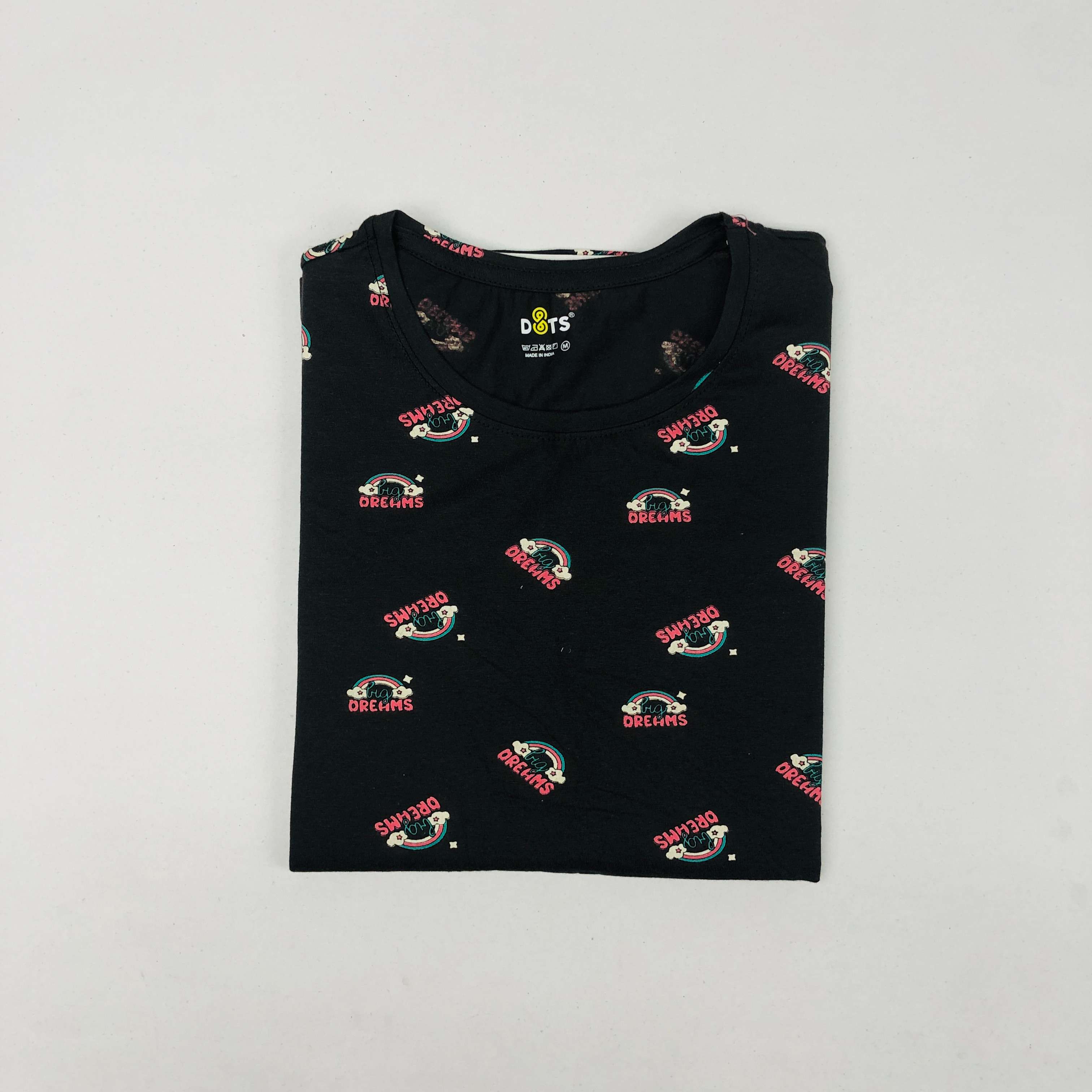 Dots Ladies Printed T-Shirt
