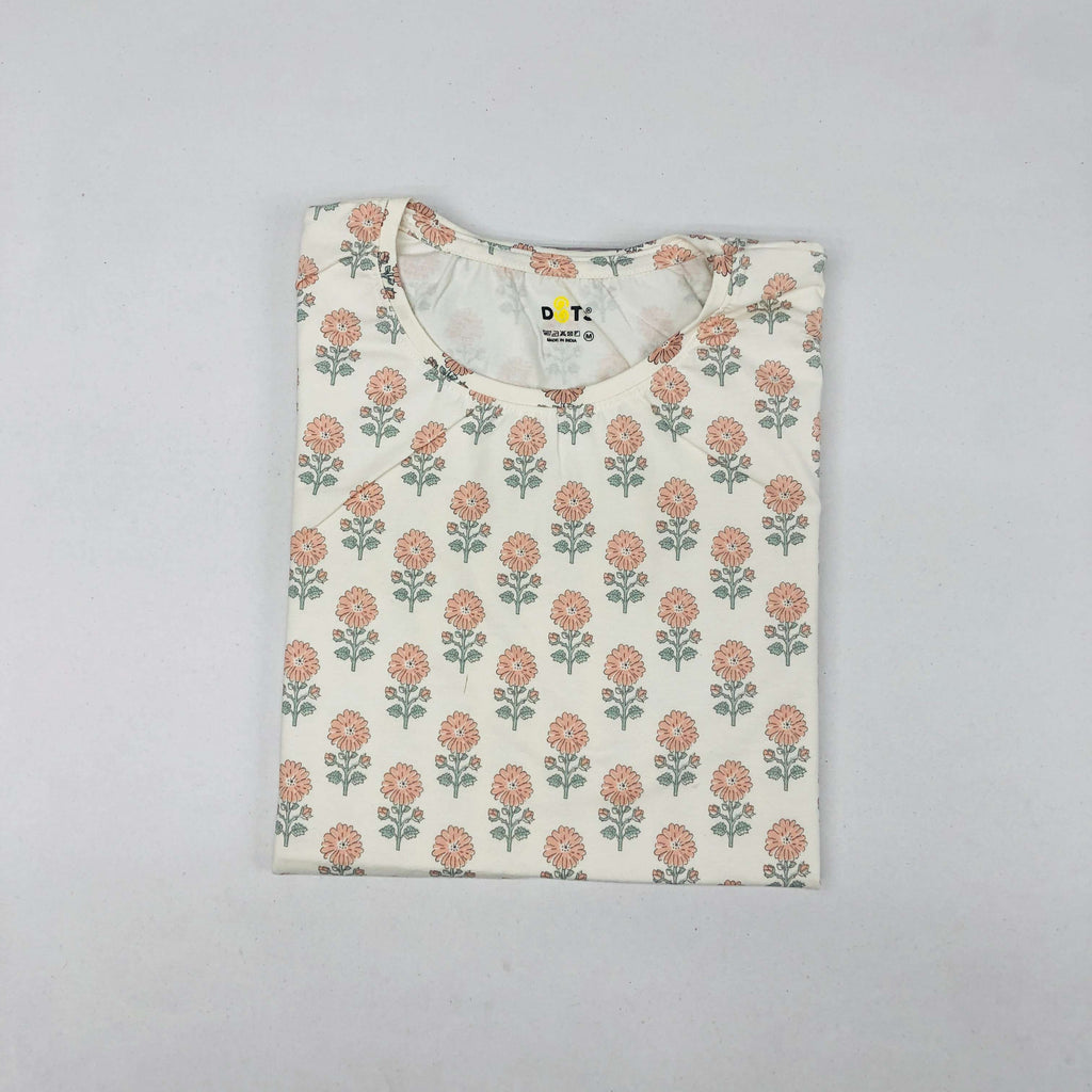 Dots Ladies Printed T-Shirt
