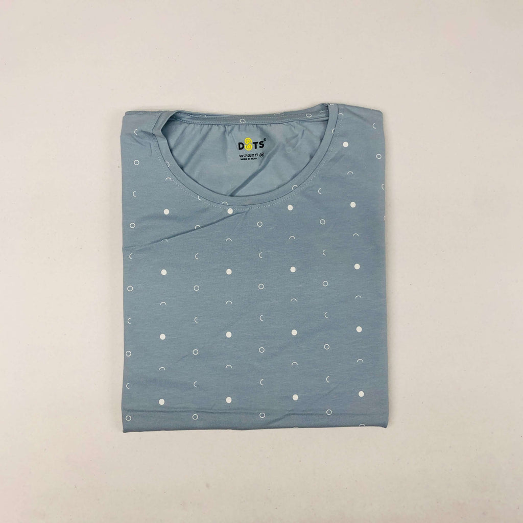 Dots Ladies Printed T-Shirt