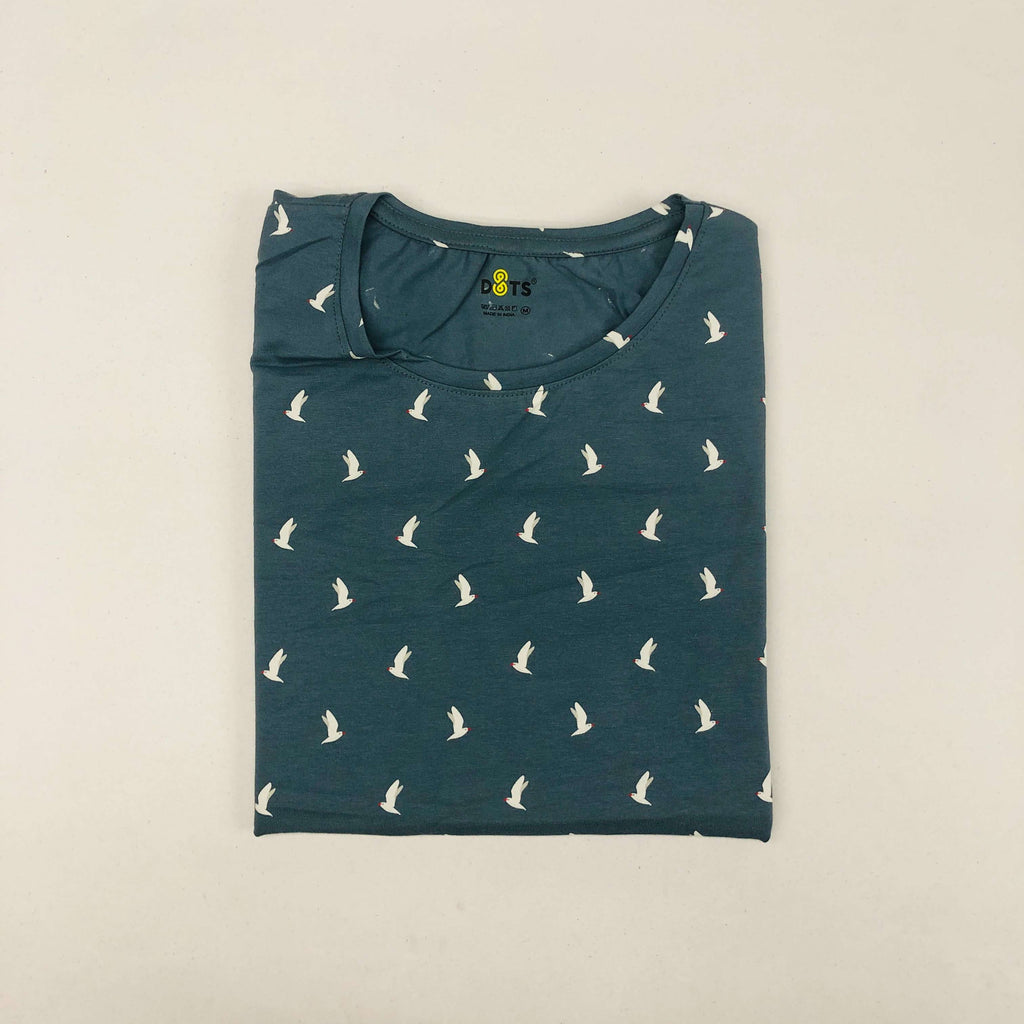 Dots Ladies Printed T-Shirt