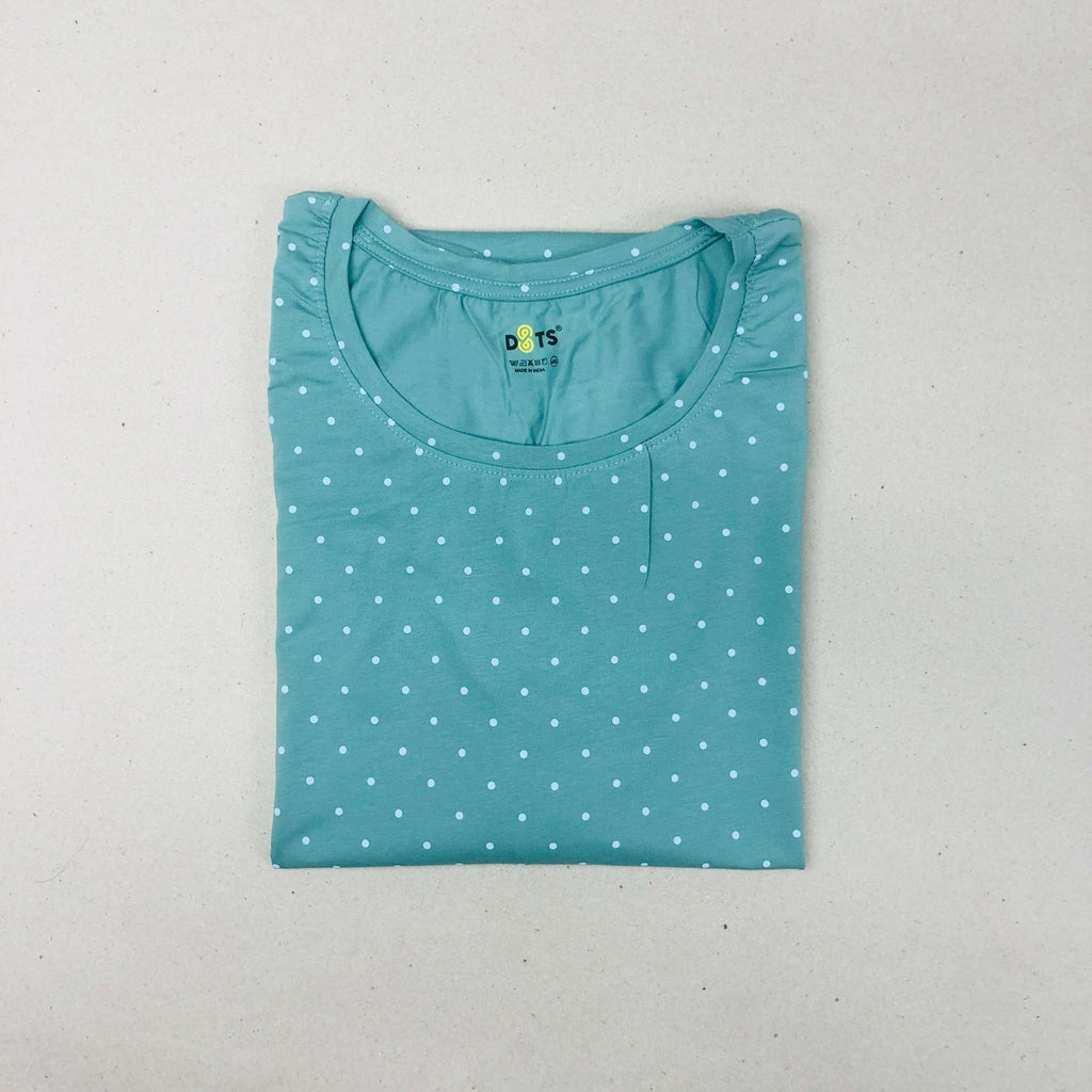 Dots Ladies Printed T-Shirt