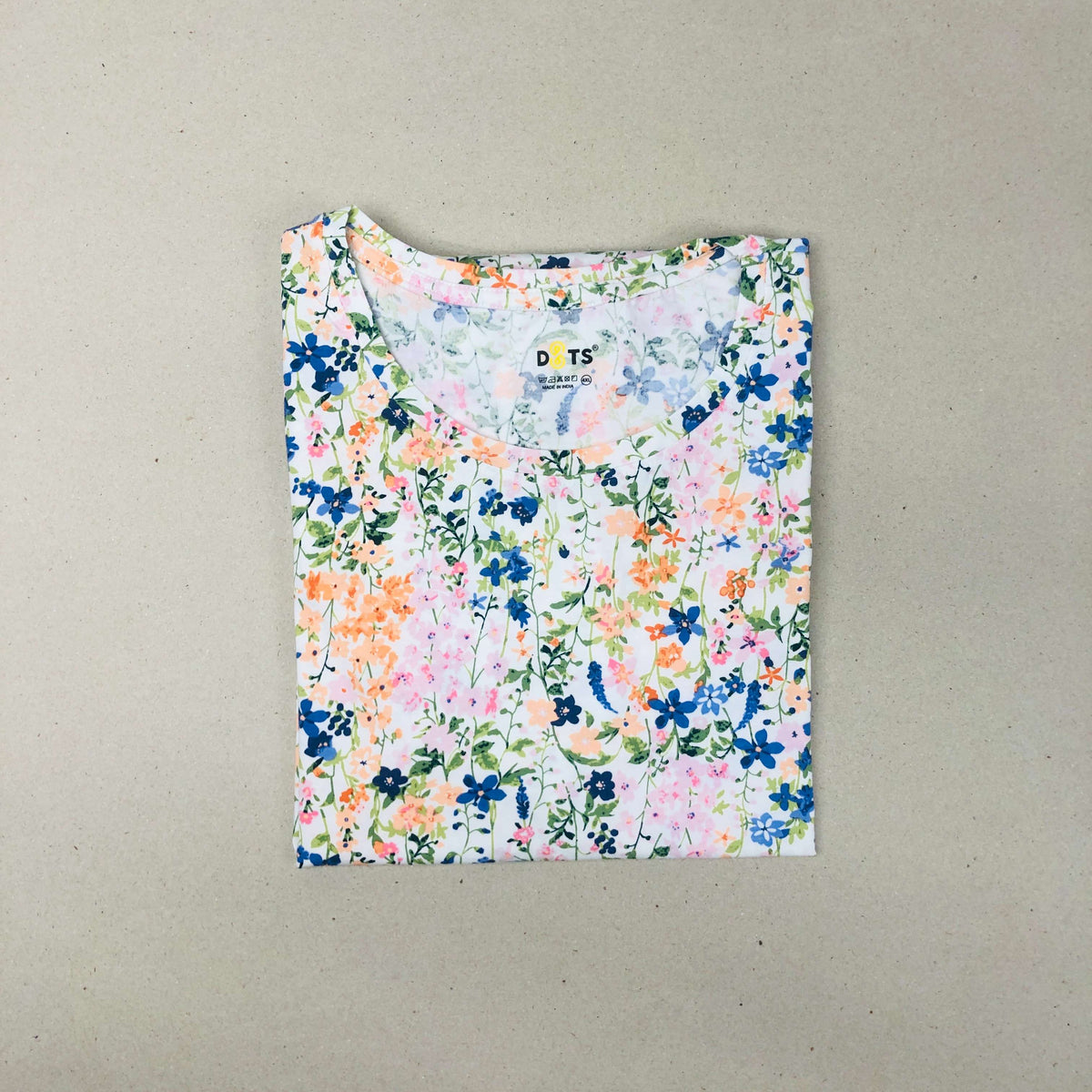 Dots Ladies Printed T-Shirt