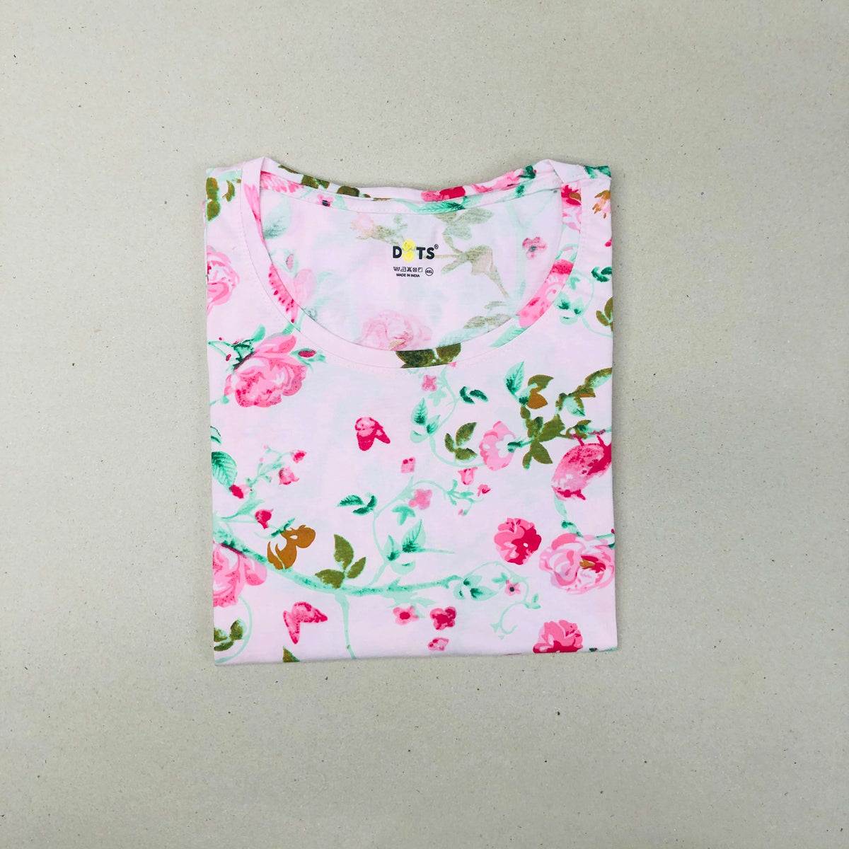 Dots Ladies Printed T-Shirt