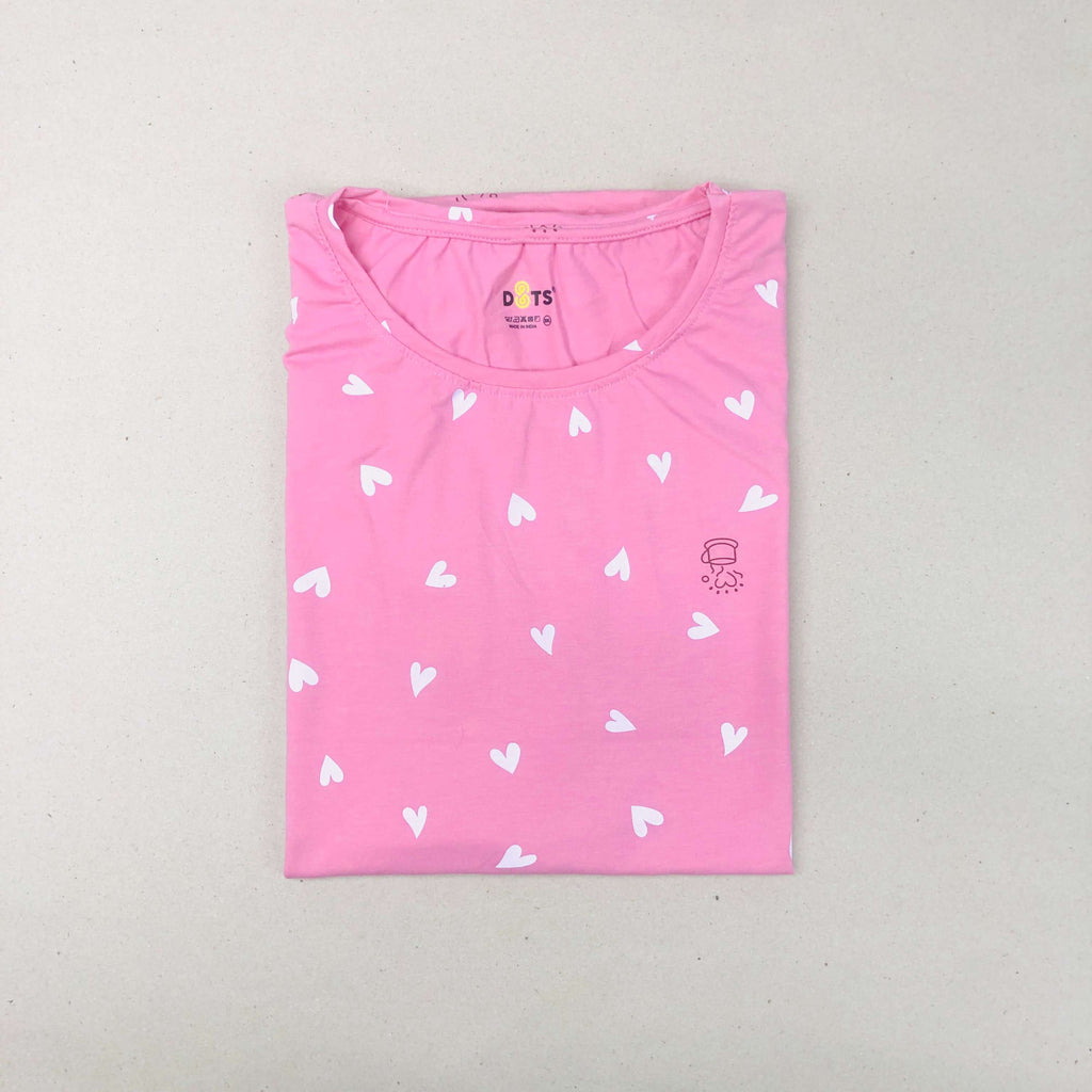 Dots Ladies Printed T-Shirt
