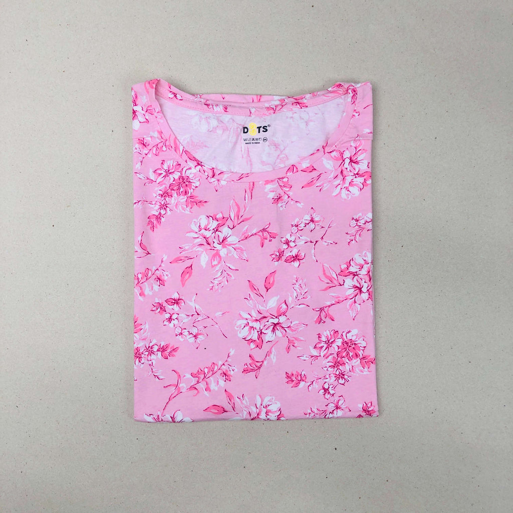 Dots Ladies Printed T-Shirt
