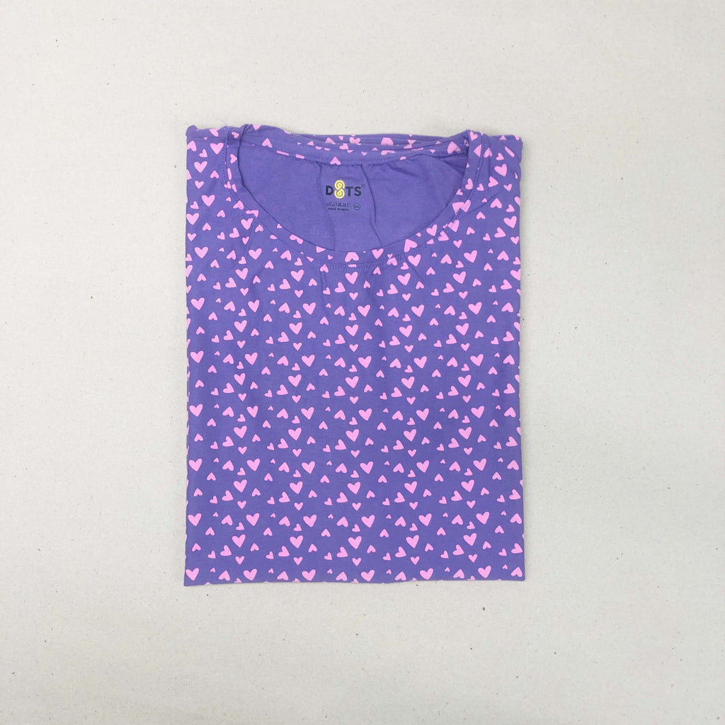 Dots Ladies Printed T-Shirt