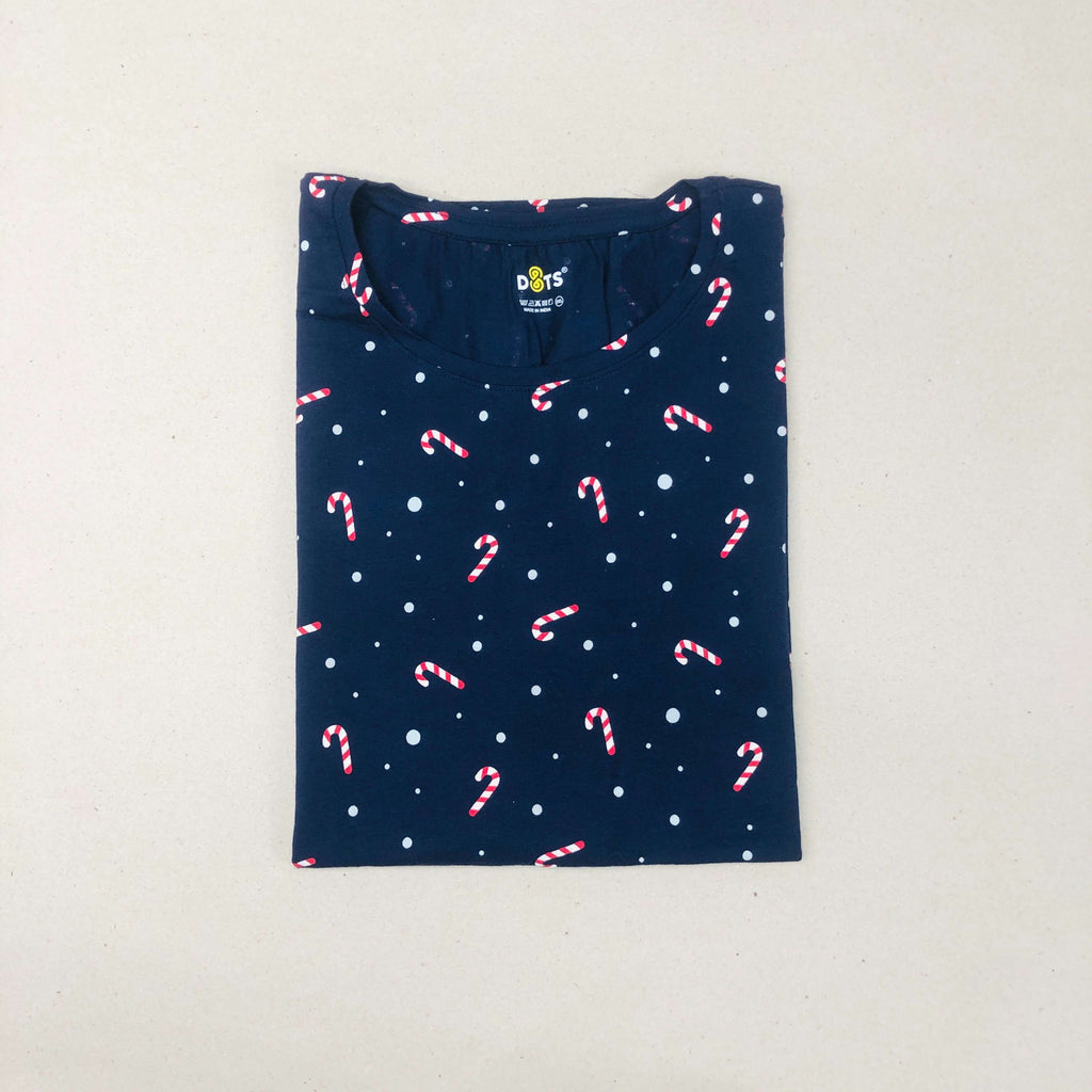 Dots Ladies Printed T-Shirt