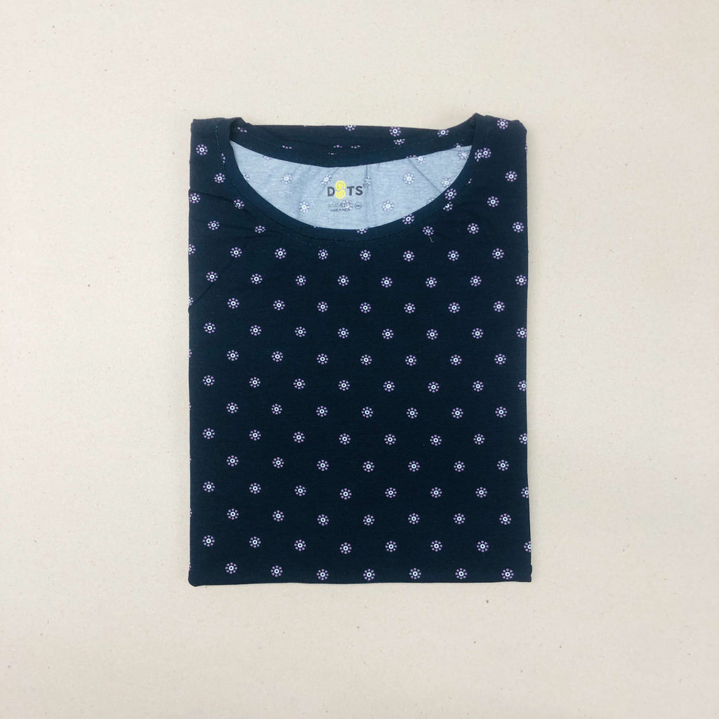 Dots Ladies Printed T-Shirt