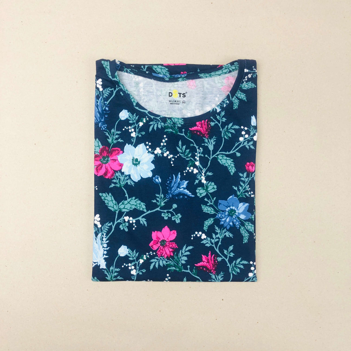 Dots Ladies Printed T-Shirt