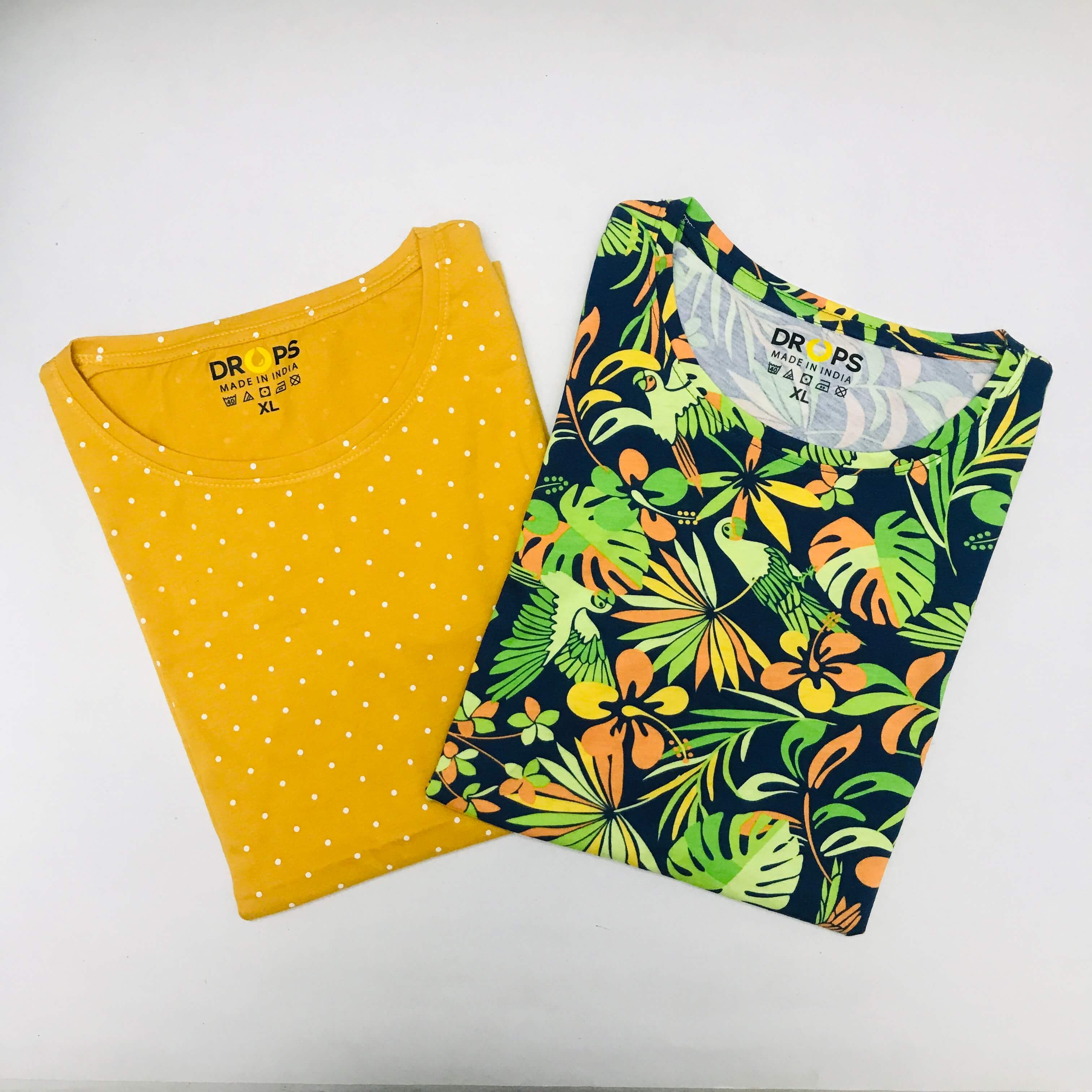 Ladies Tshirt Combo Pack Of 2 (XL 38inch)