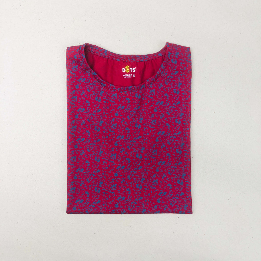 Dots Ladies Printed T-Shirt