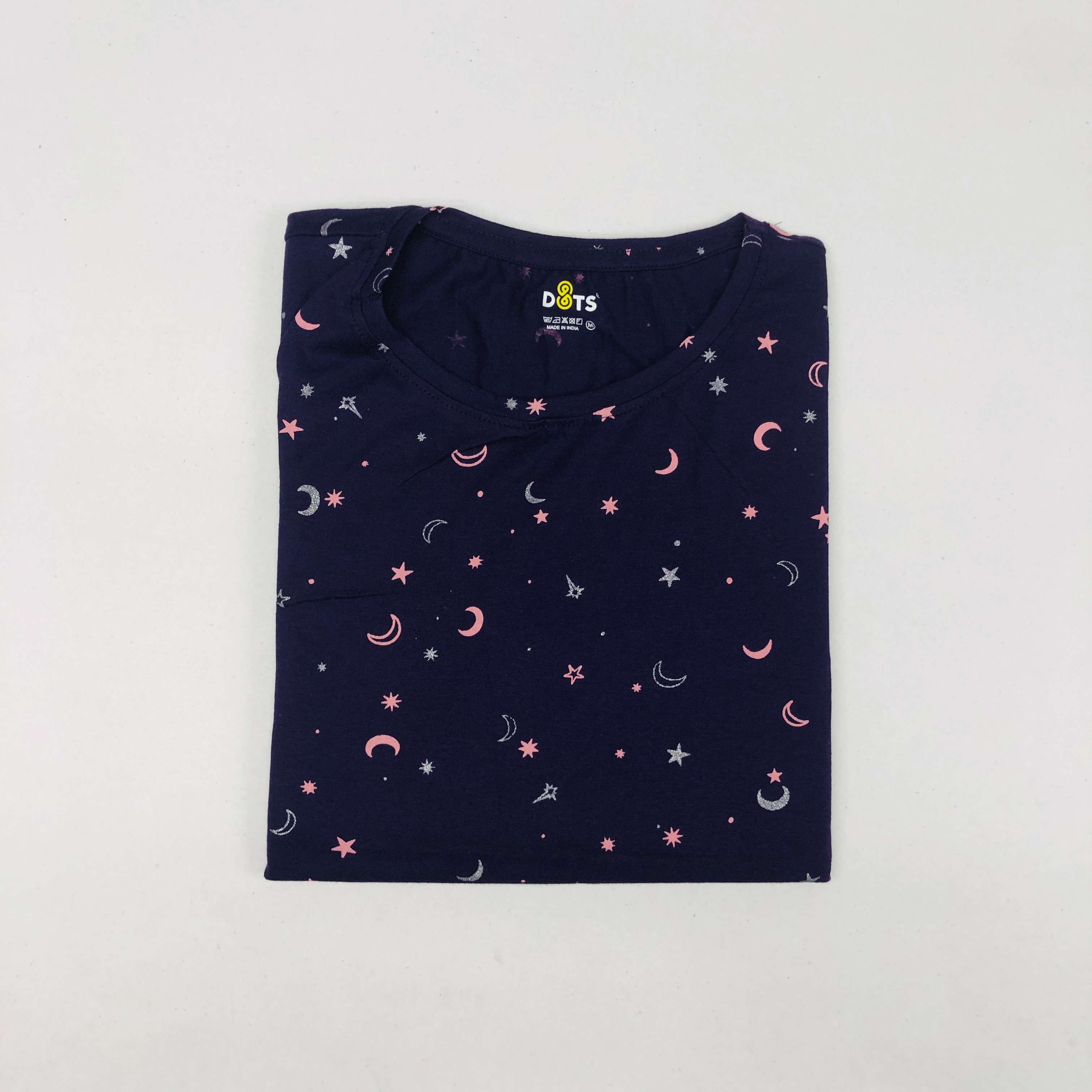 Dots Ladies Printed T-Shirt
