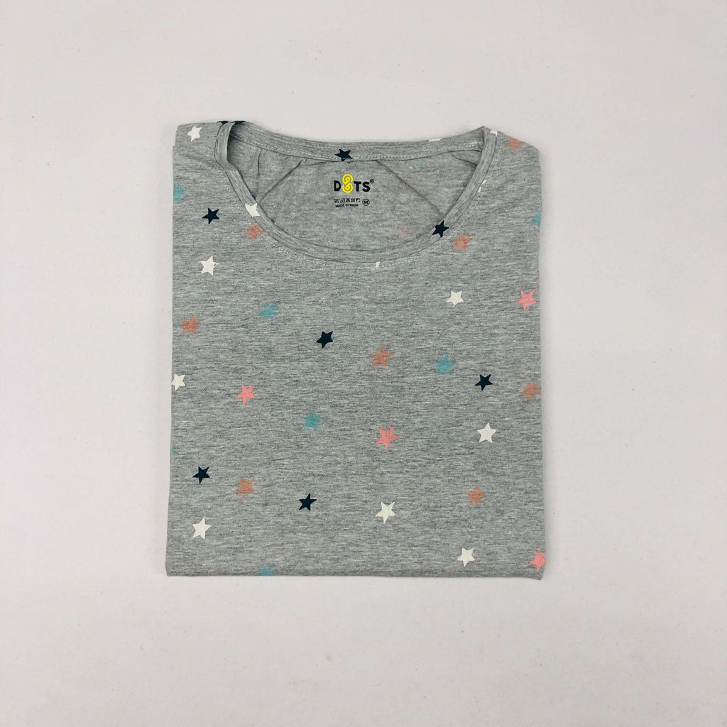 Dots Ladies Printed T-Shirt