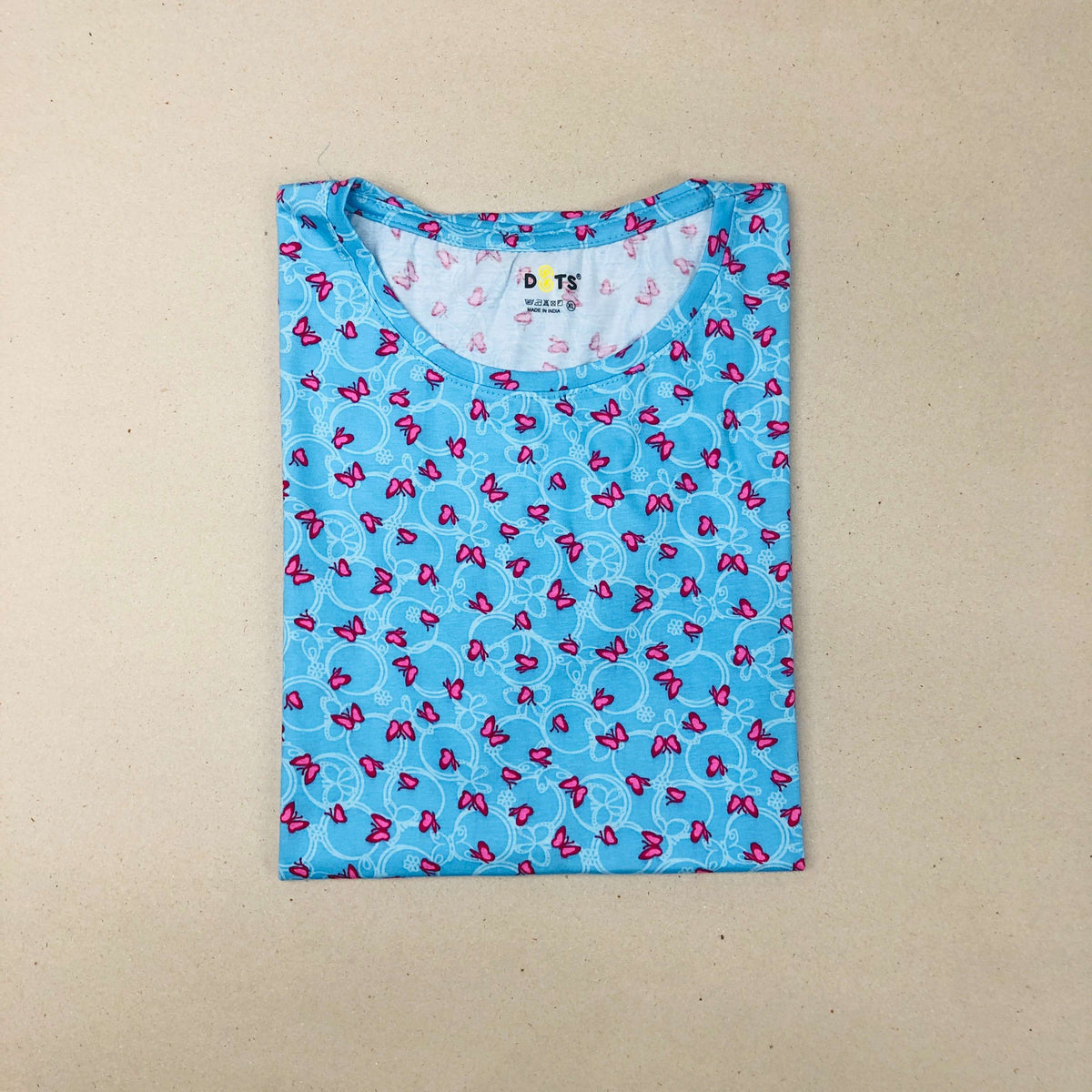 Dots Ladies Printed T-Shirt