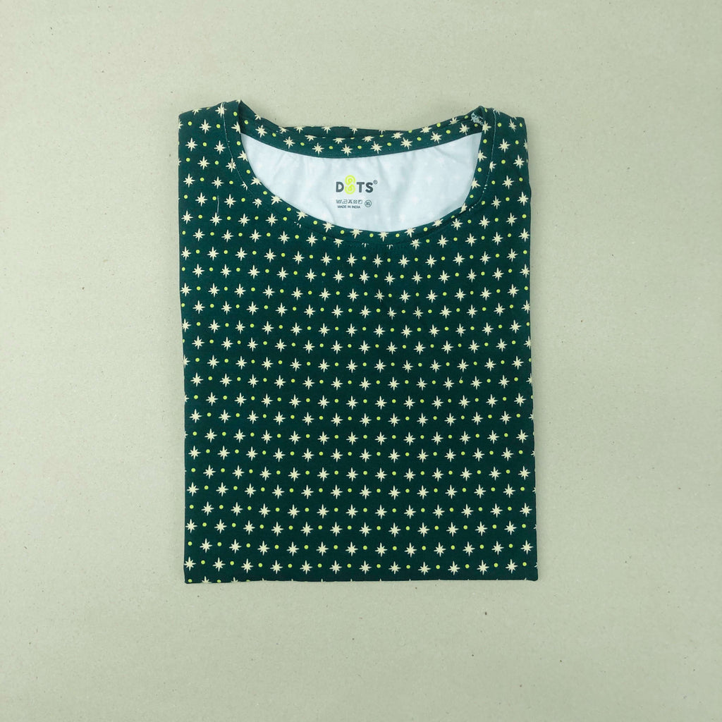 Dots Ladies Printed T-Shirt