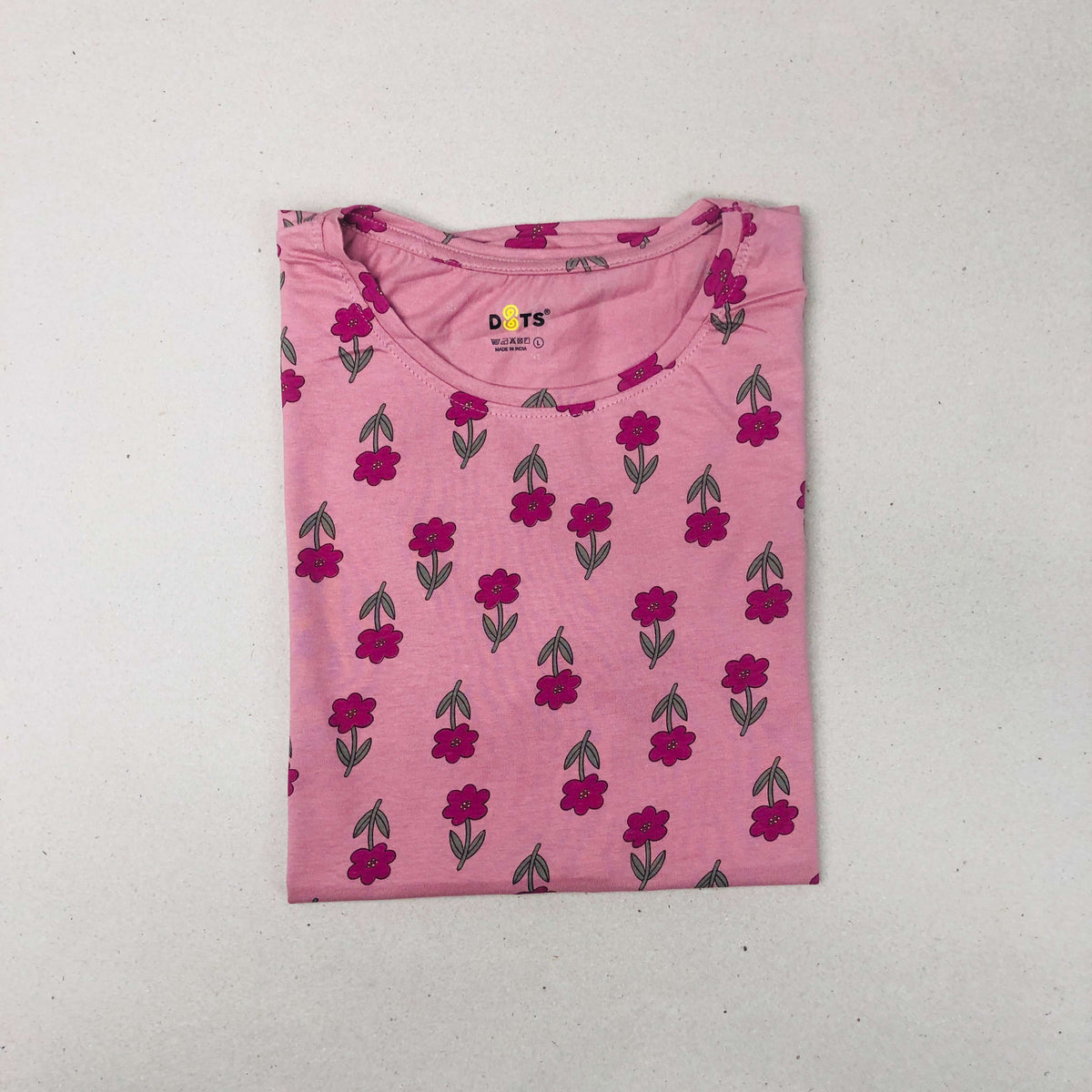 Dots Ladies Printed T-Shirt