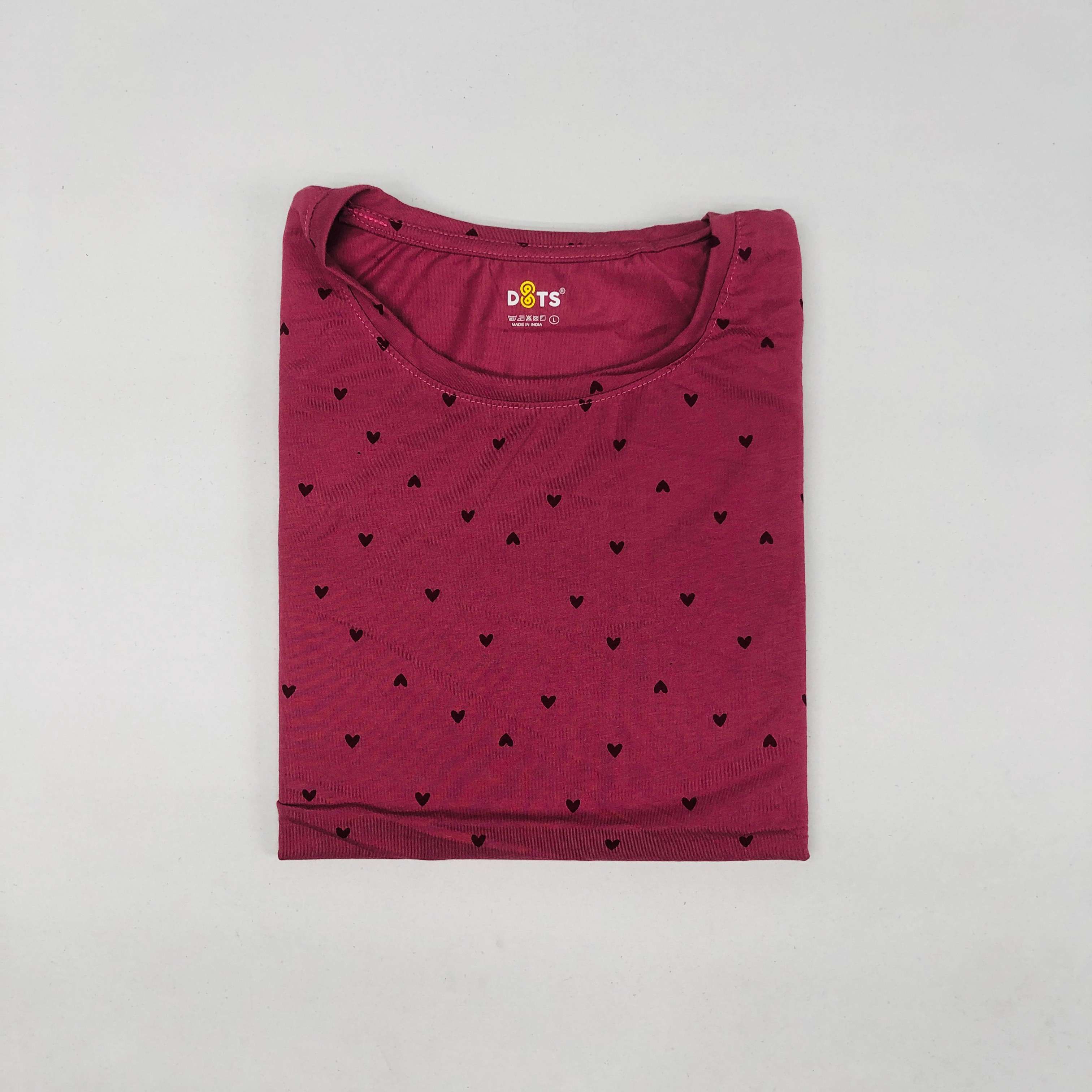 Dots Ladies Printed T-Shirt