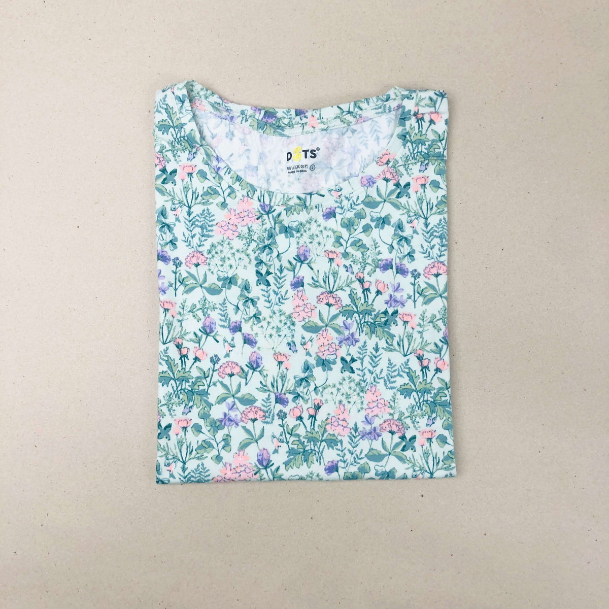 Dots Ladies Printed T-Shirt